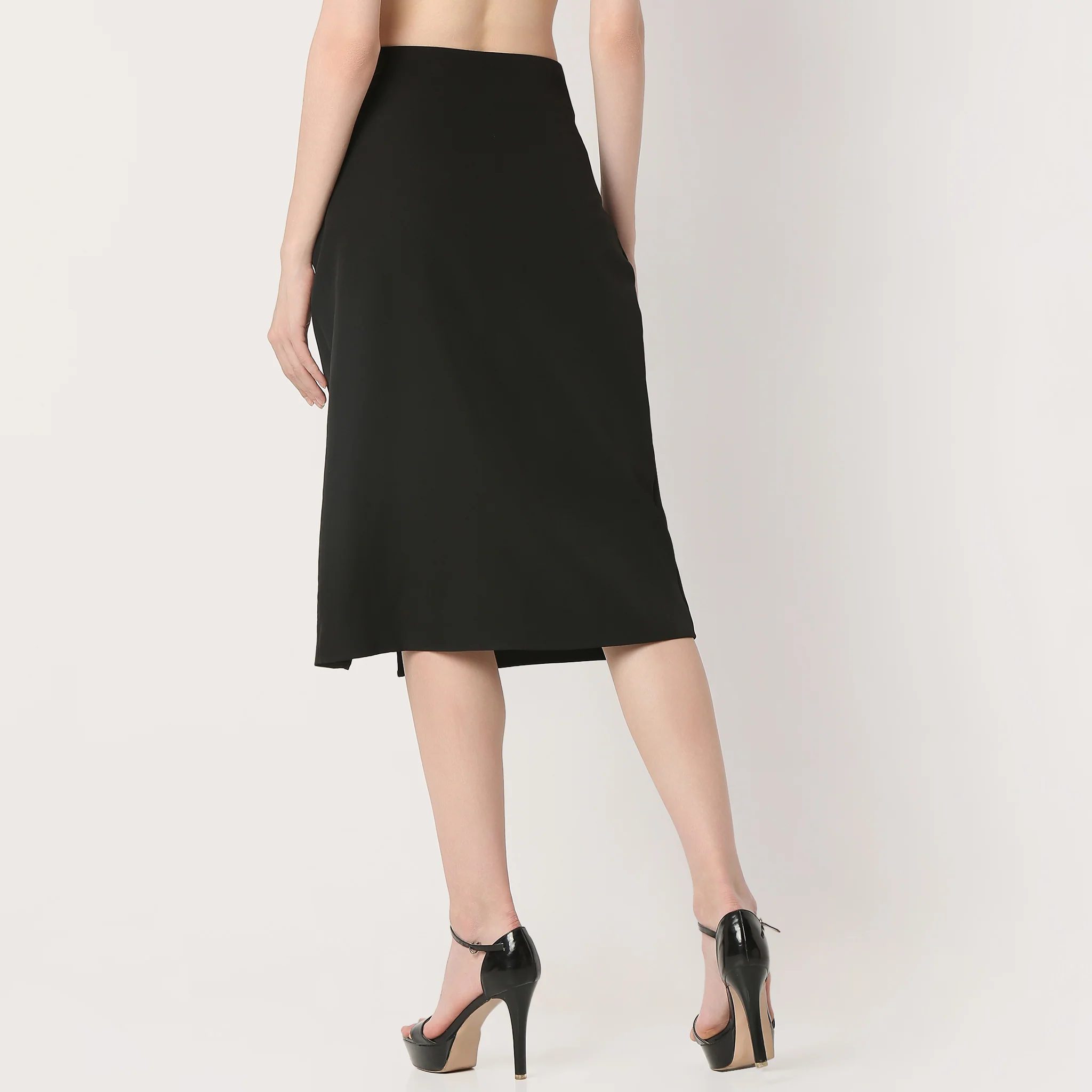 A-Line Knee Length Skirt - Image 8