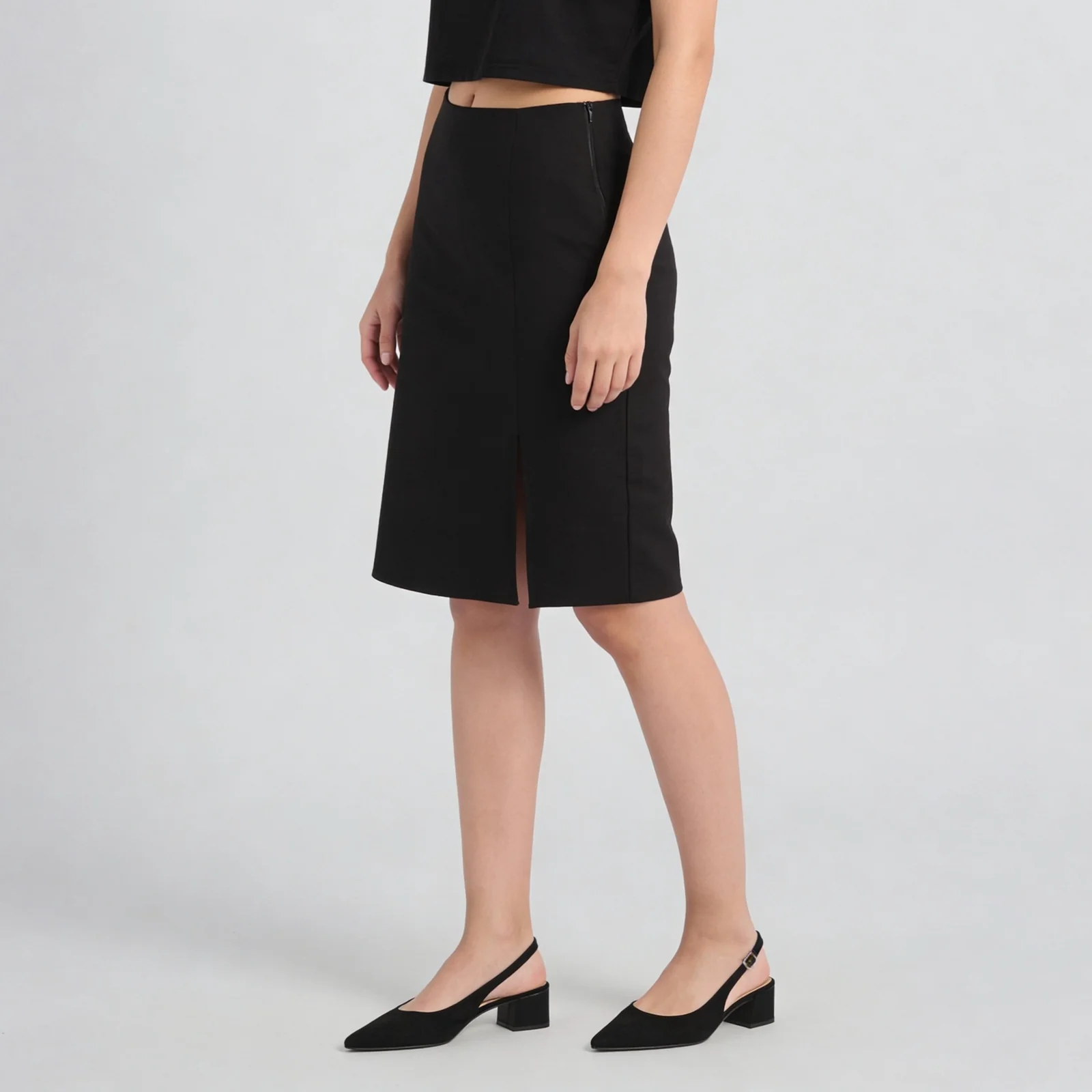 Above Knee A-Line Skirt - Image 5
