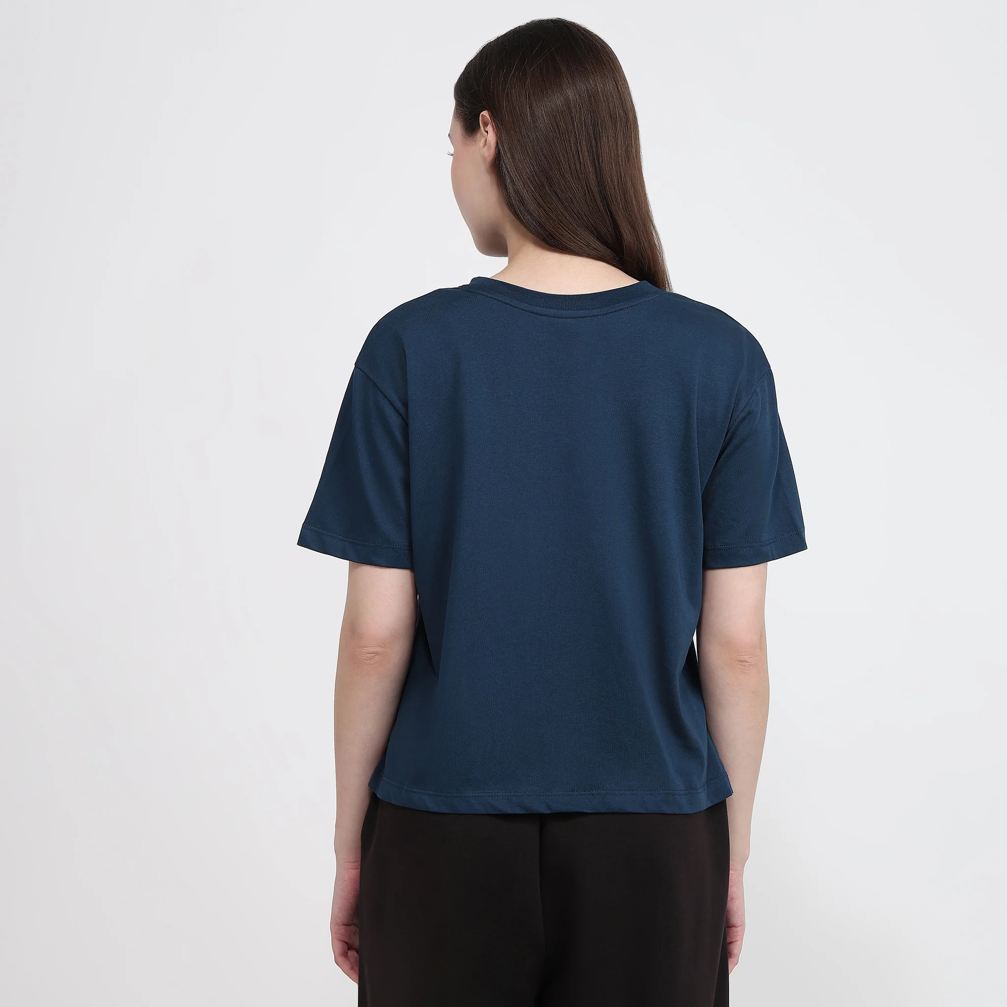 Air Dry Relaxed Fit Solid T-Shirt - Image 18