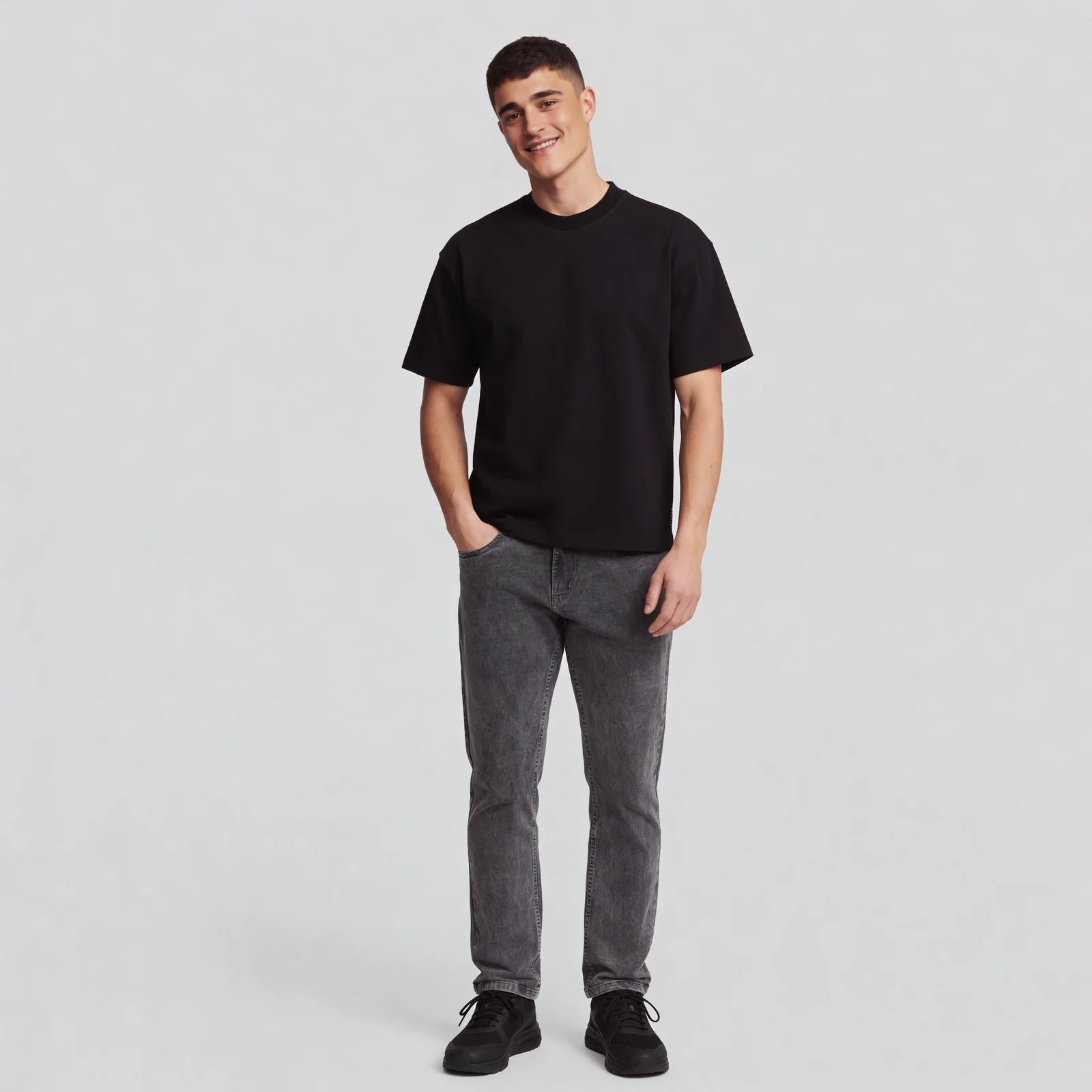 Airess Oversize Solid T-Shirt - Image 11
