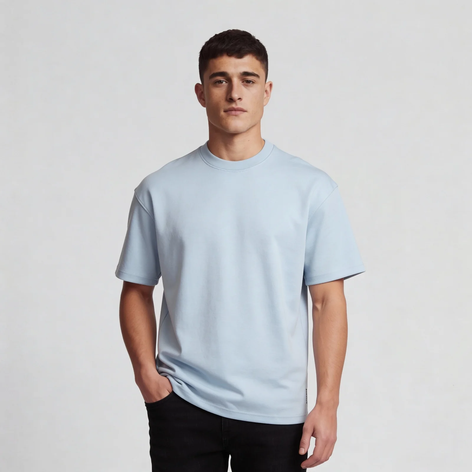 Airess Oversize Solid T-Shirt - Image 17