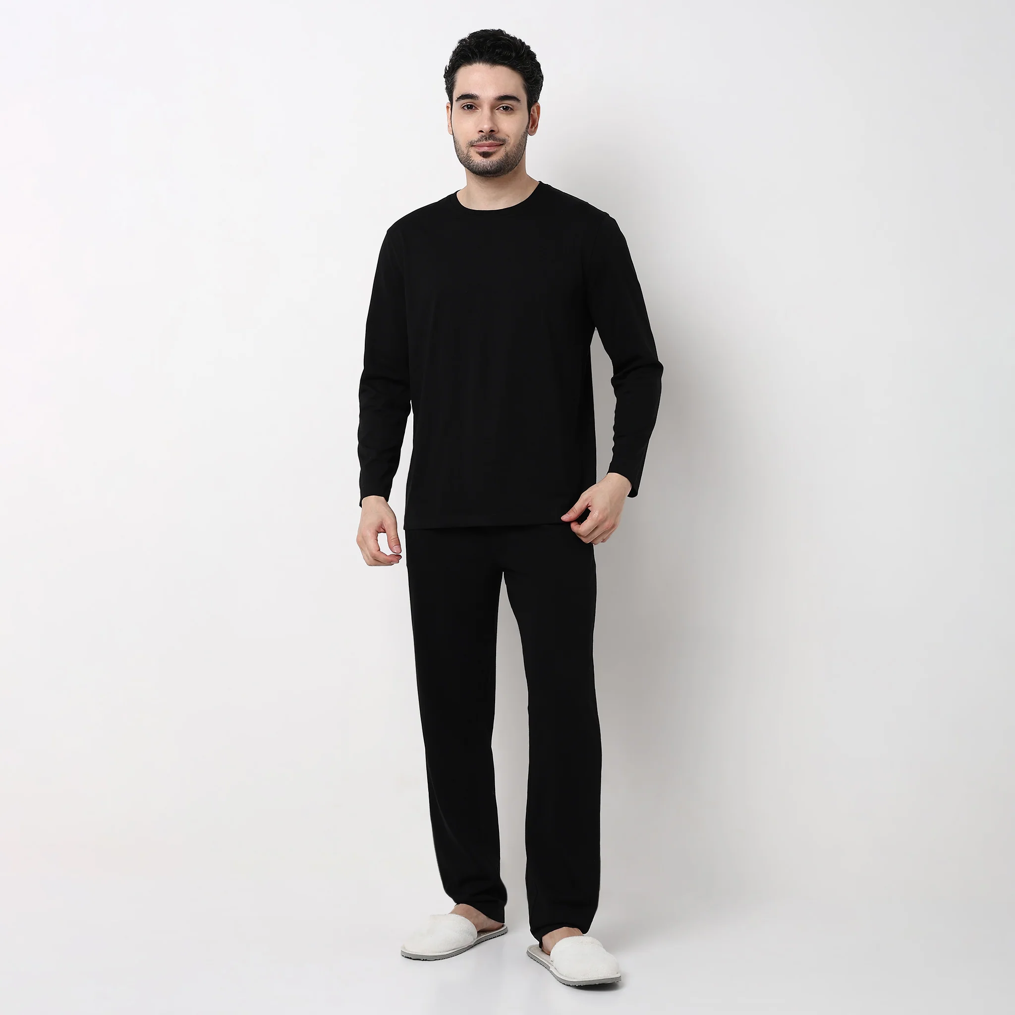 All Day Snug T-Shirt And Pyjama Sleepwear Set - Image 2