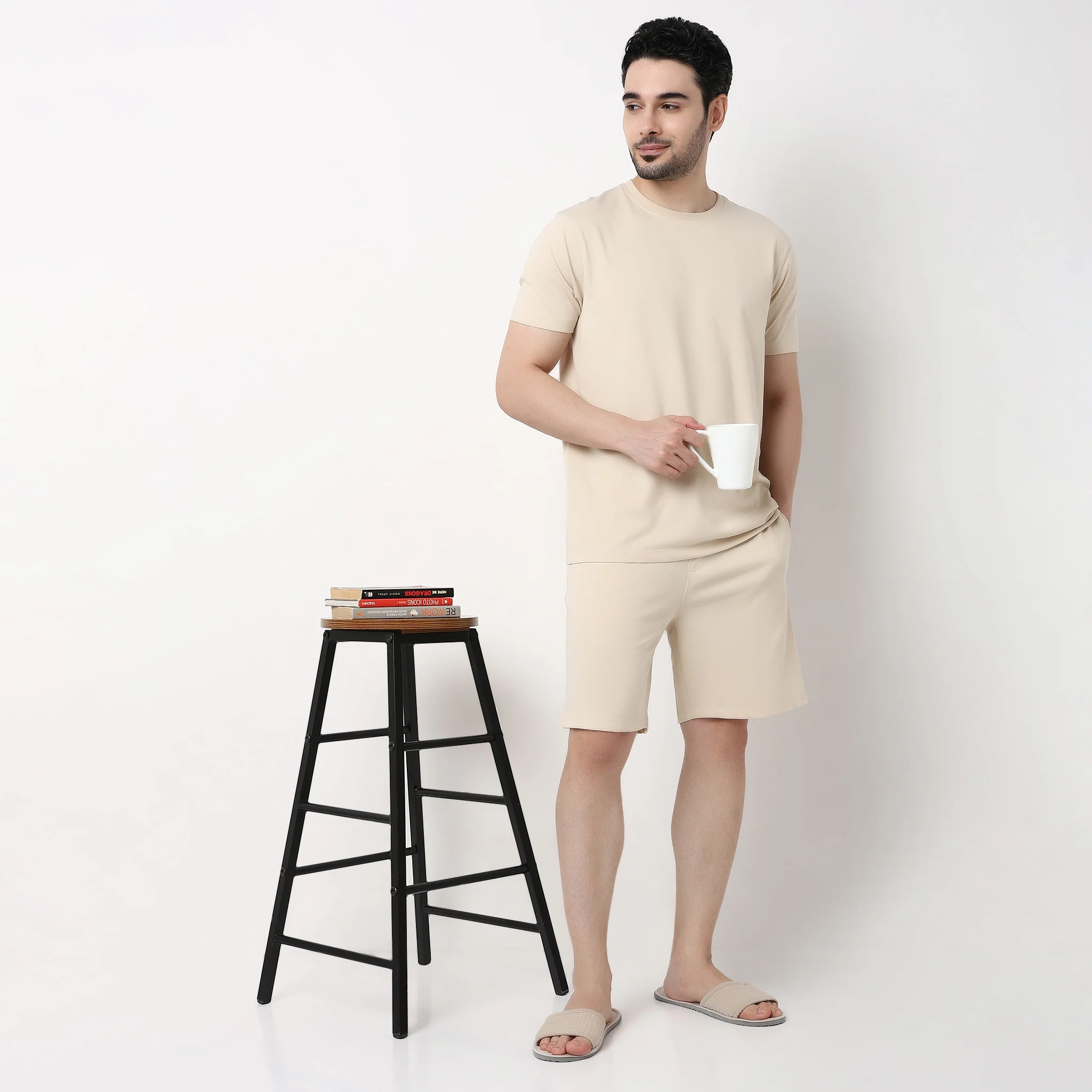 All Day Snug T-Shirt and Short Sleepwear Set - Image 15