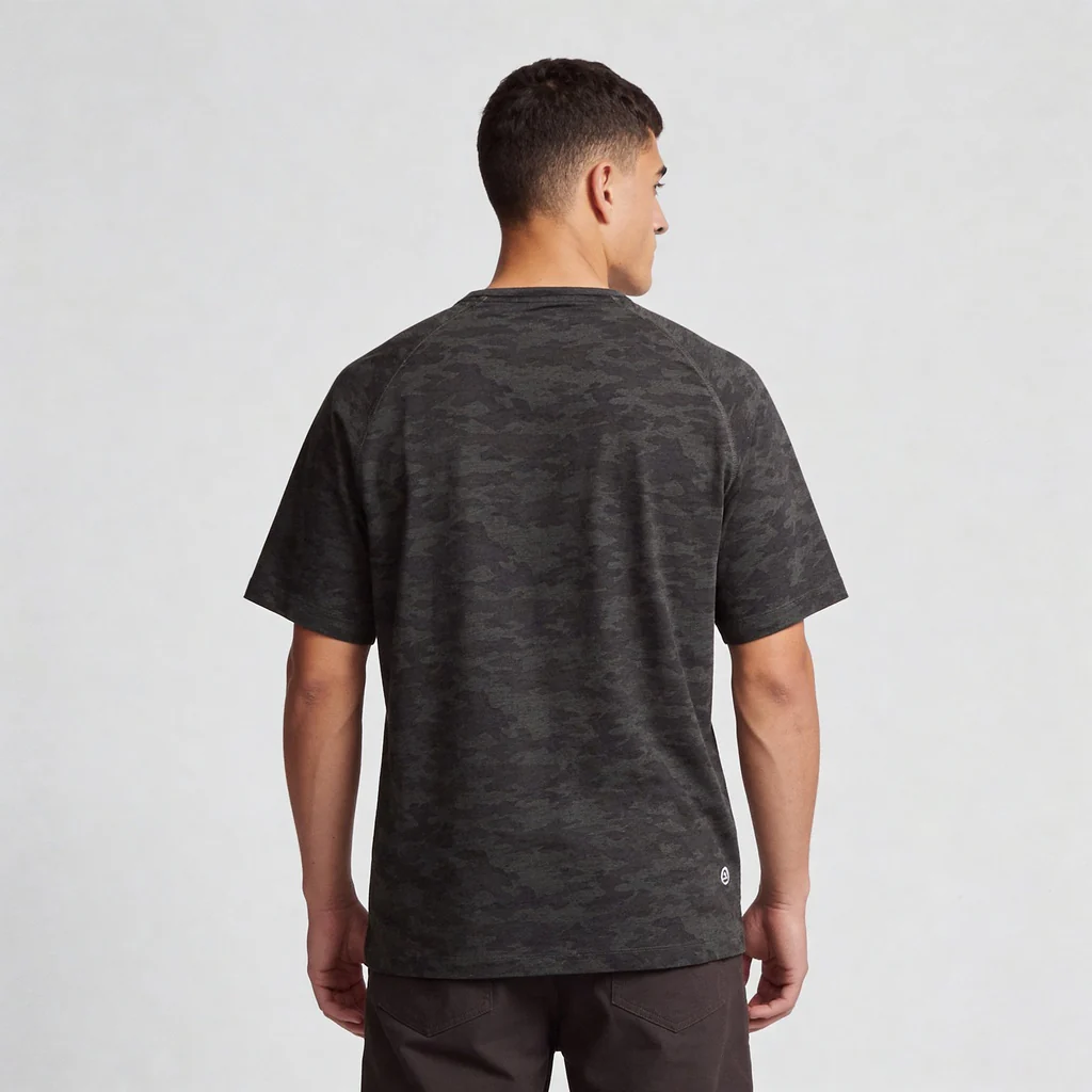 All Over Print Crew Neck Dynamax T-Shirt - Image 3