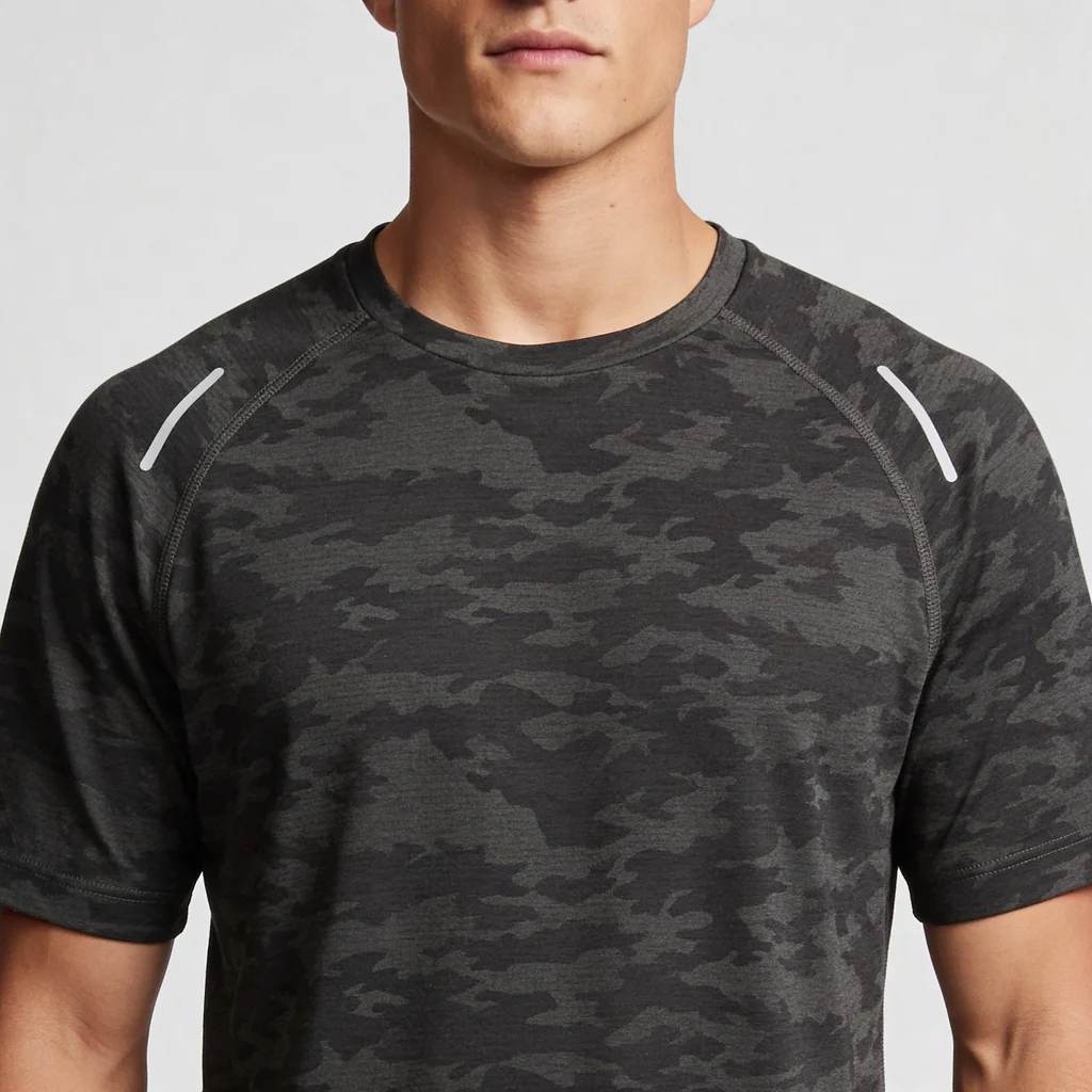 All Over Print Crew Neck Dynamax T-Shirt - Image 4
