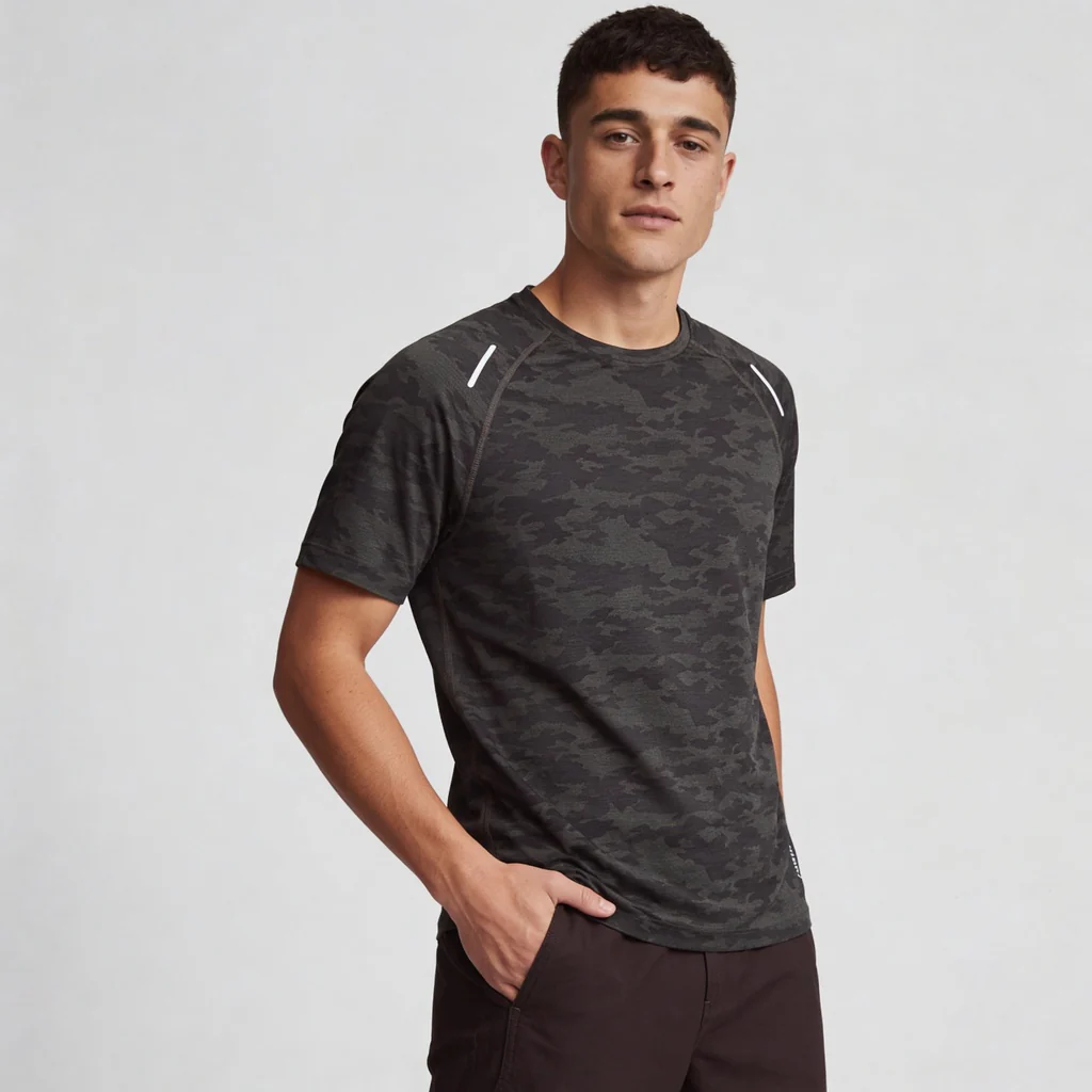 All Over Print Crew Neck Dynamax T-Shirt - Image 5
