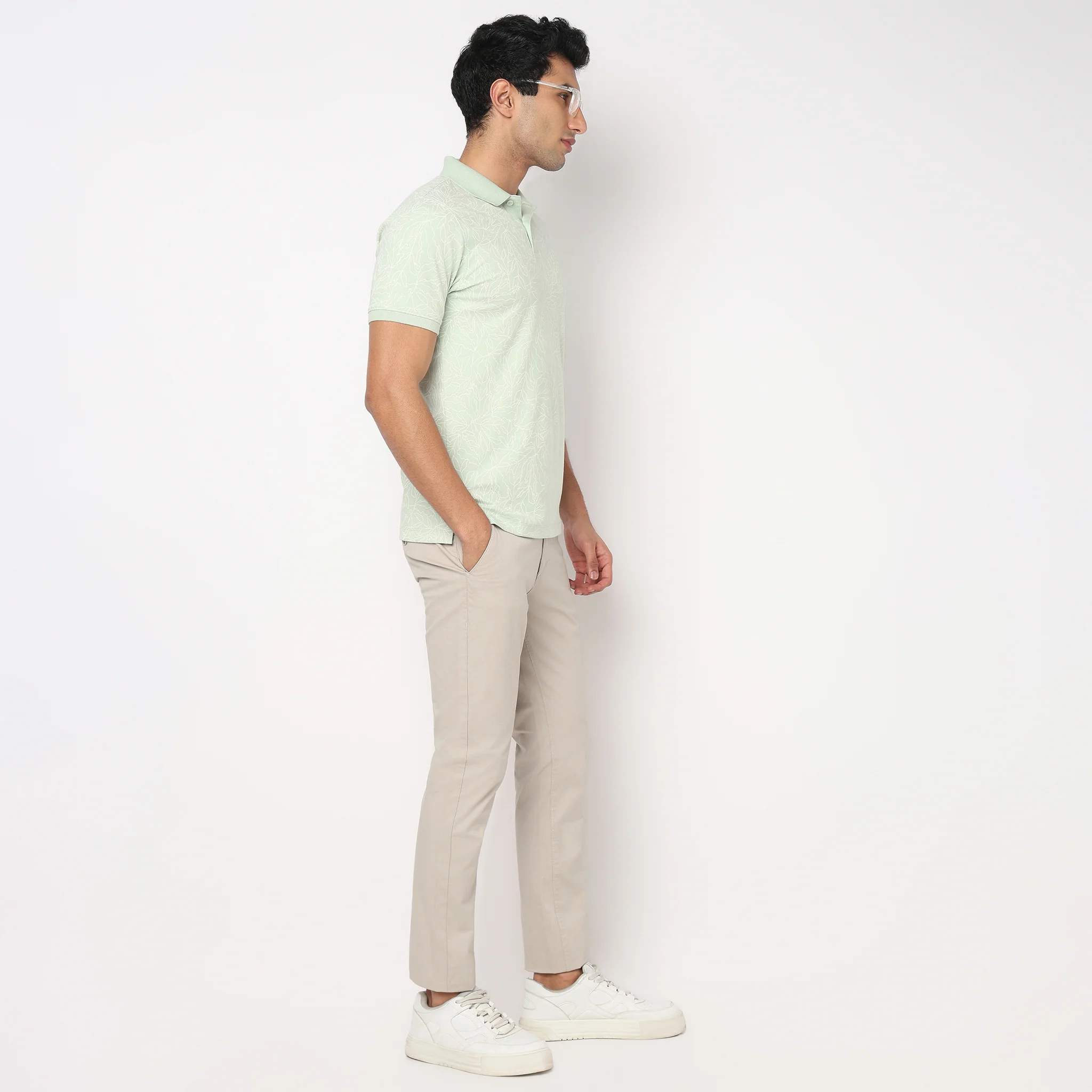 All Over Print Impressions Polo T-Shirt