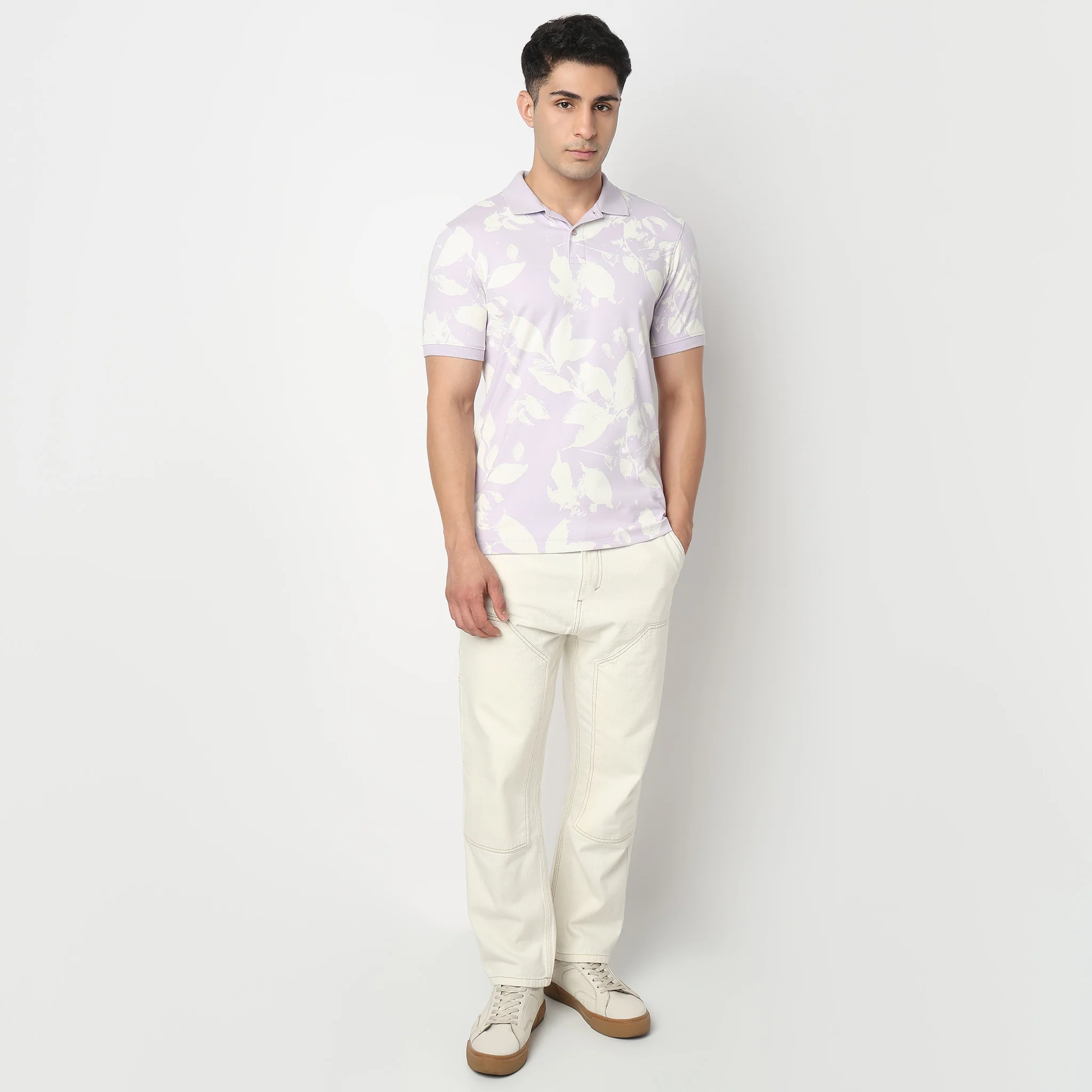 All Over Print Impressions Polo T-Shirt