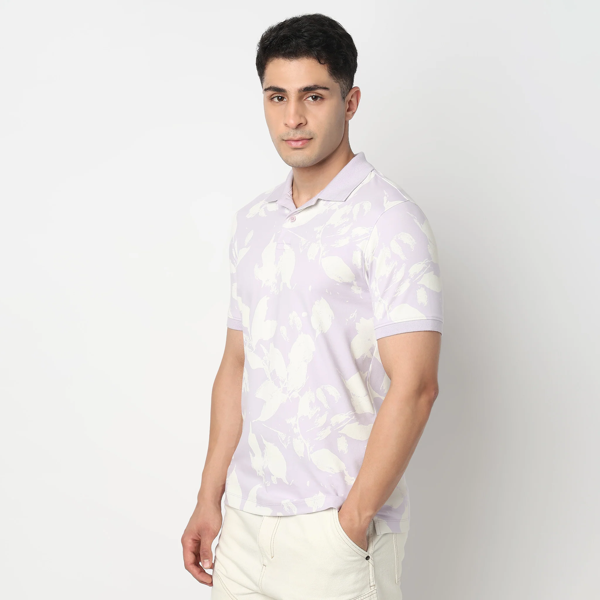 All Over Print Impressions Polo T-Shirt - Image 5