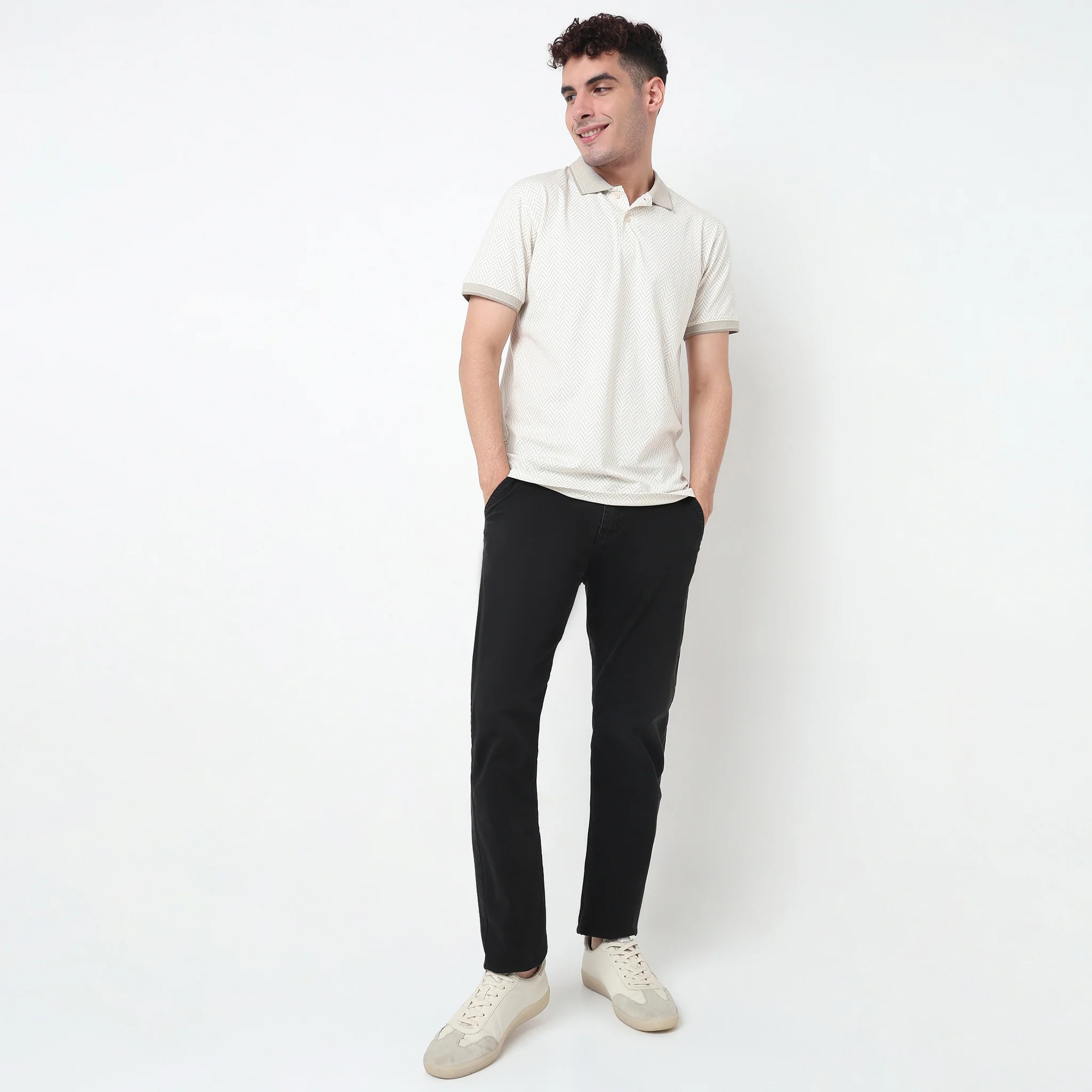 All Over Print Persona Polo T-Shirt