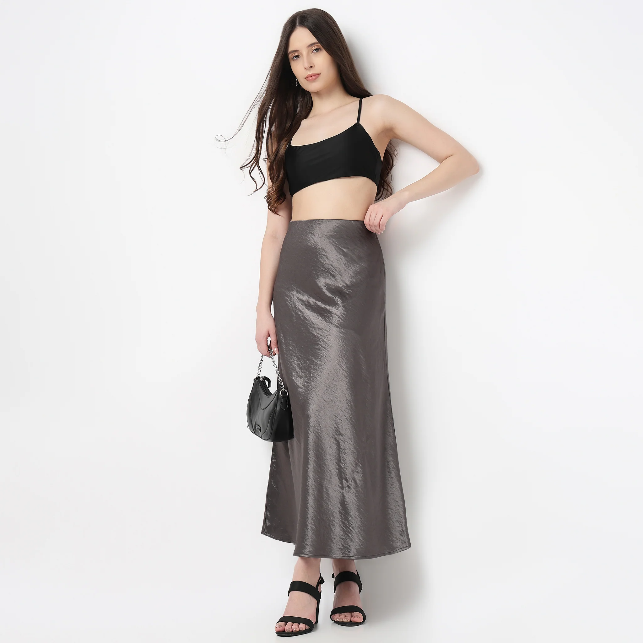 Ankle Length A Line Skirt