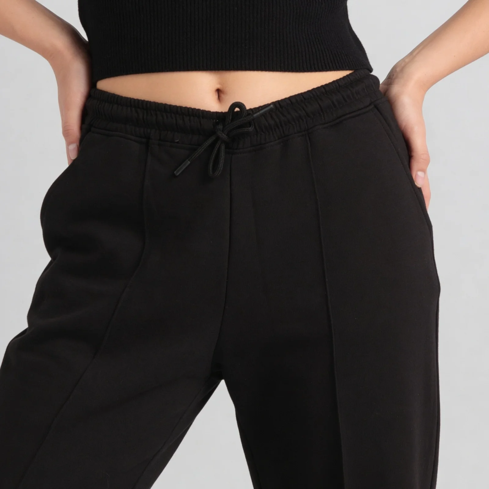 Ankle Length High Rise Trackpants - Image 4