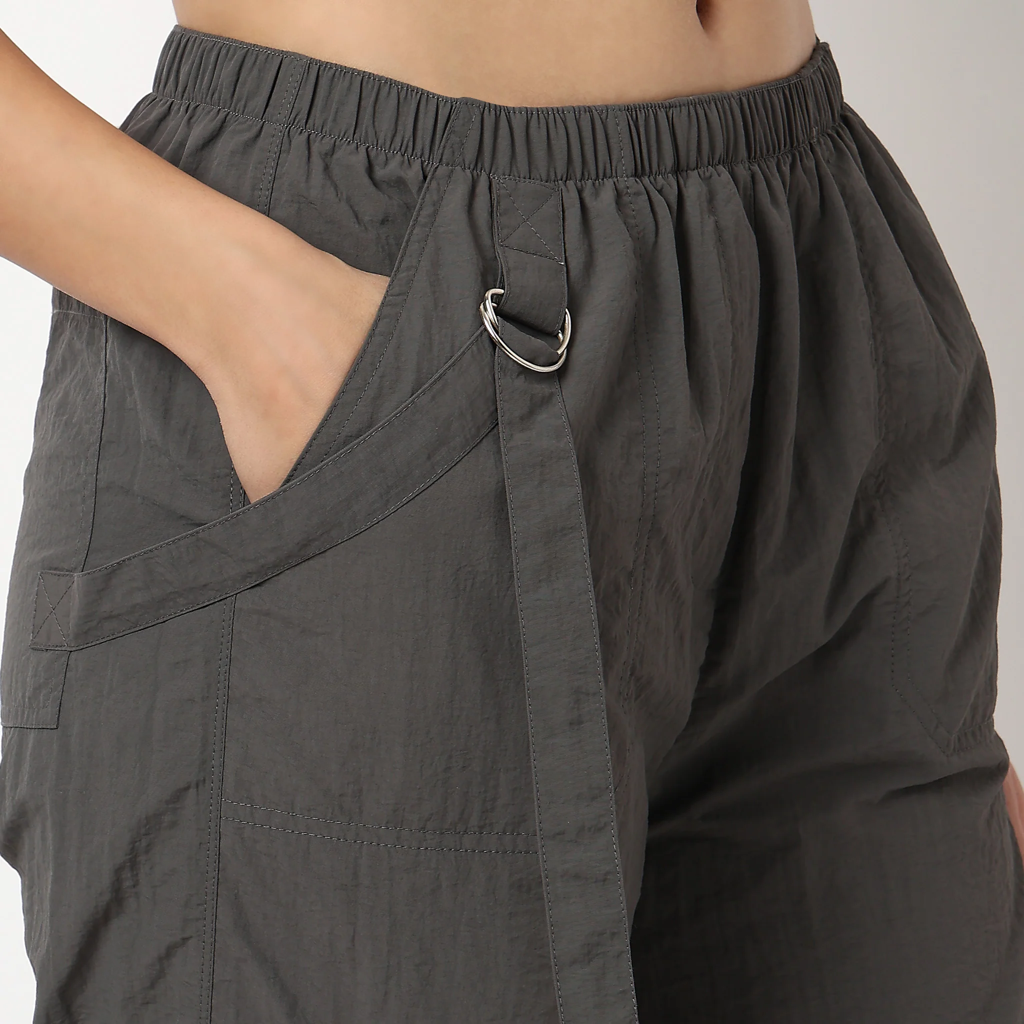 Ankle Length Athleisure Joggers with Pockets - Image 4