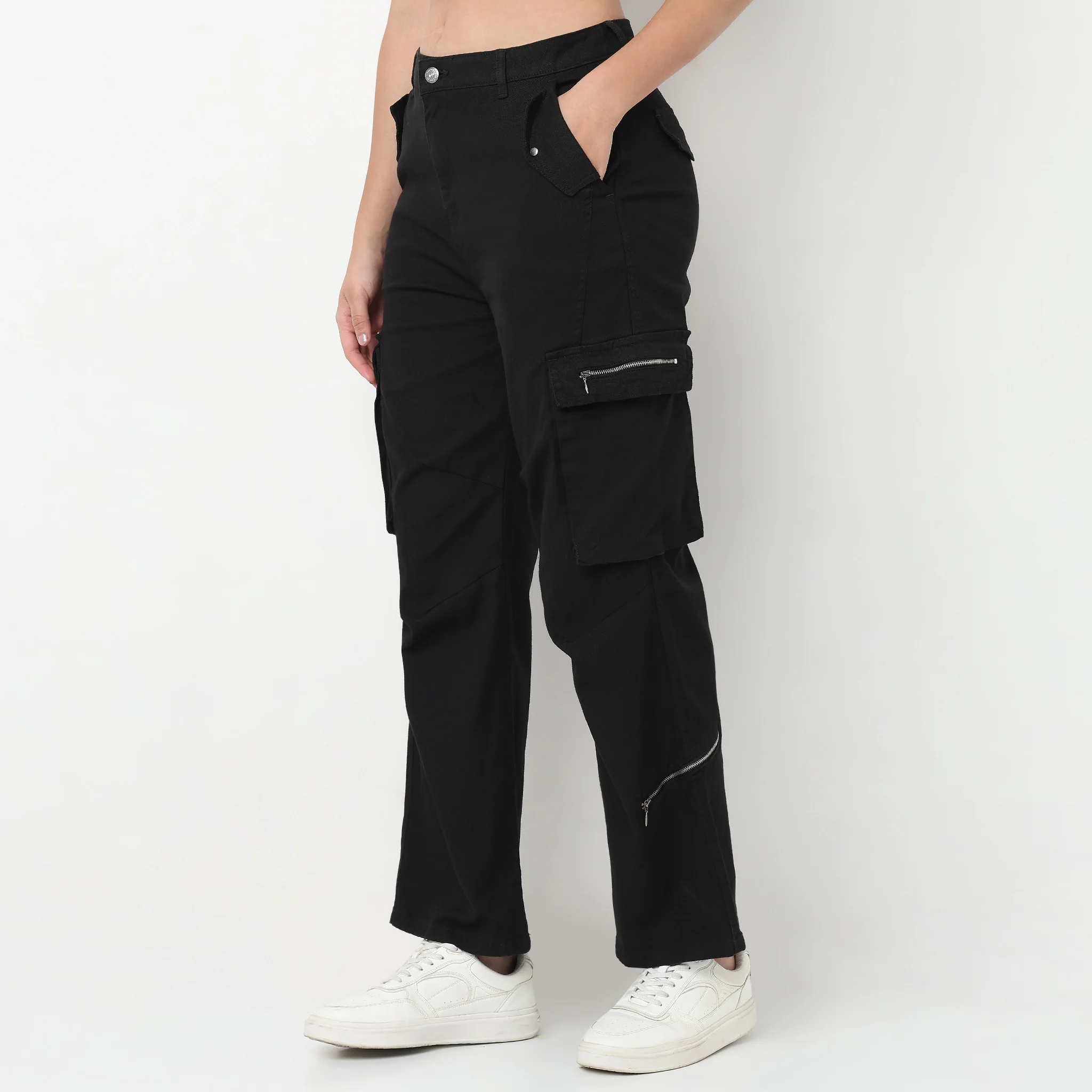 Relaxed Fit Cotton Pants - Image 5
