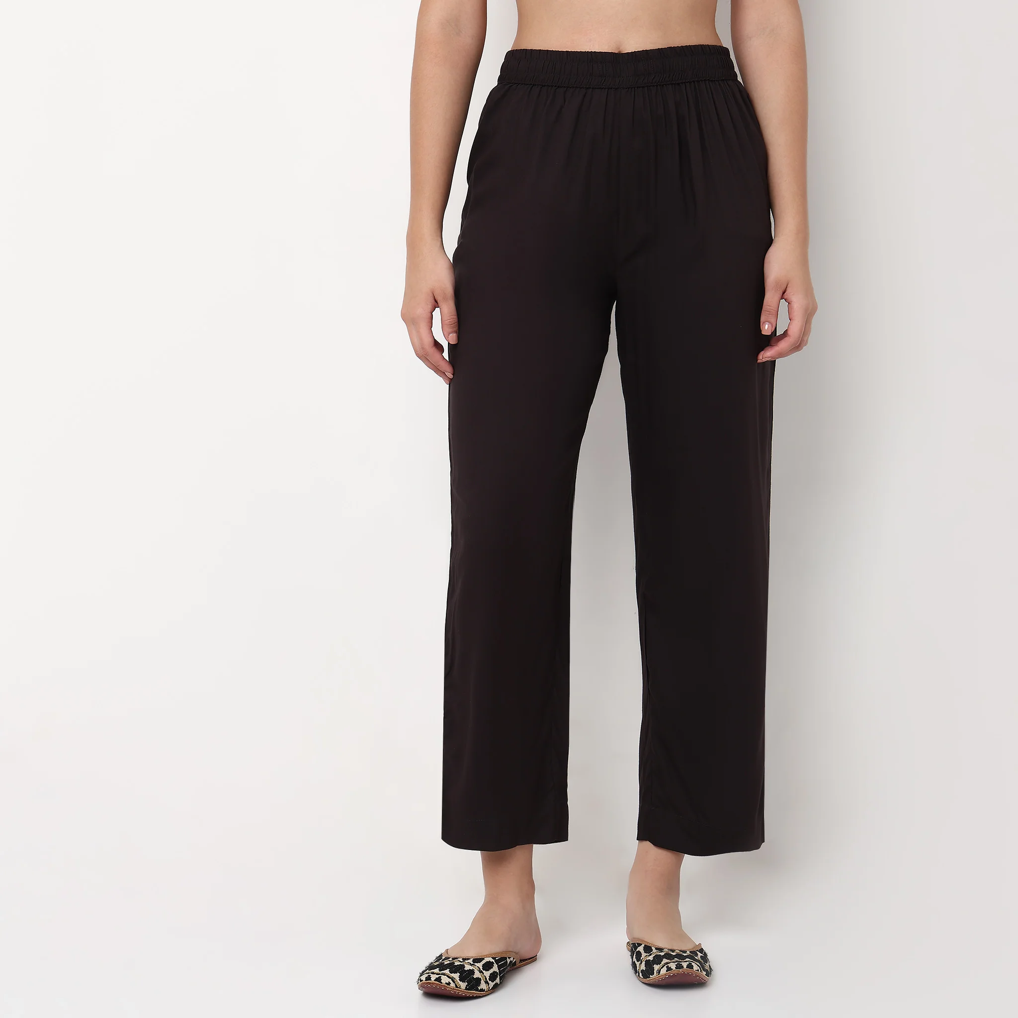 Ankle Length Straight Pants - Image 2