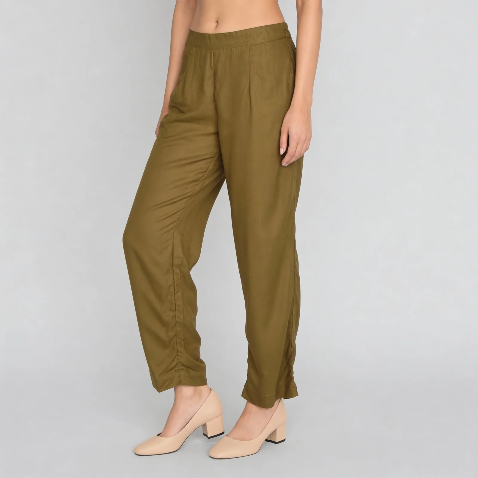 Ankle Length Straight Pants - Image 5