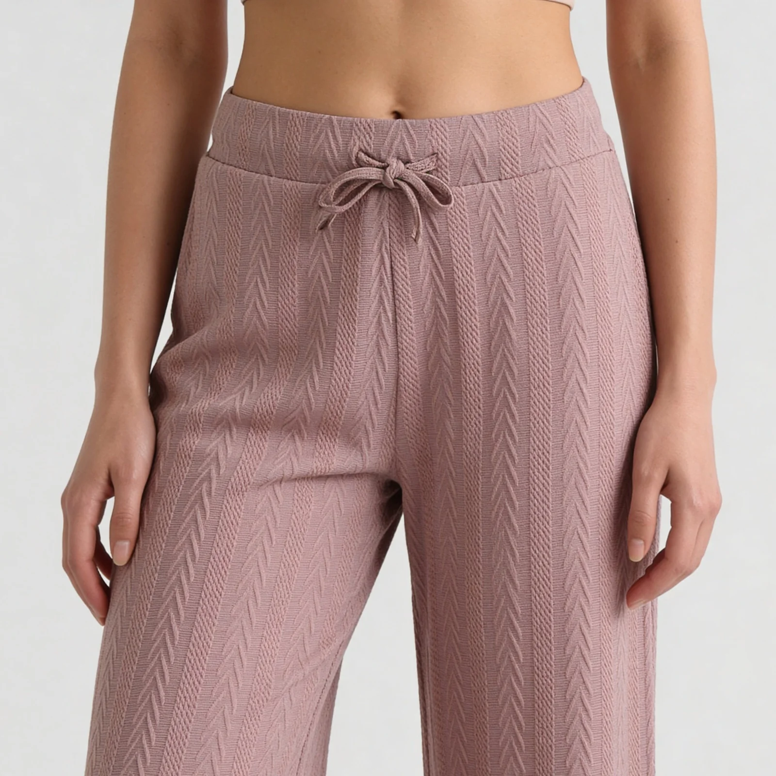 Ankle Length Structured Lounge Palazzos - Image 9