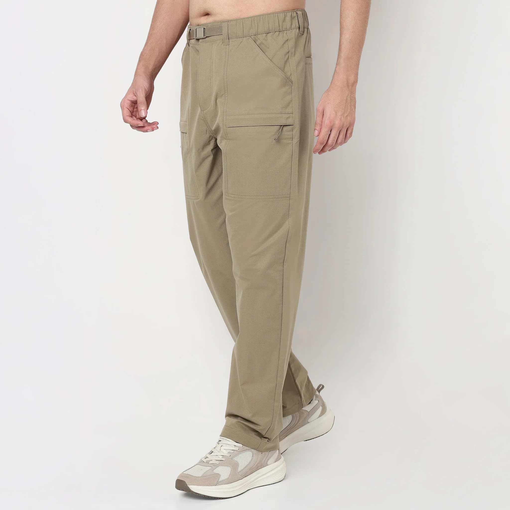 Techno Rip Stop Trek Pants With Utilitarian Details- Relaxed Fit - Image 10