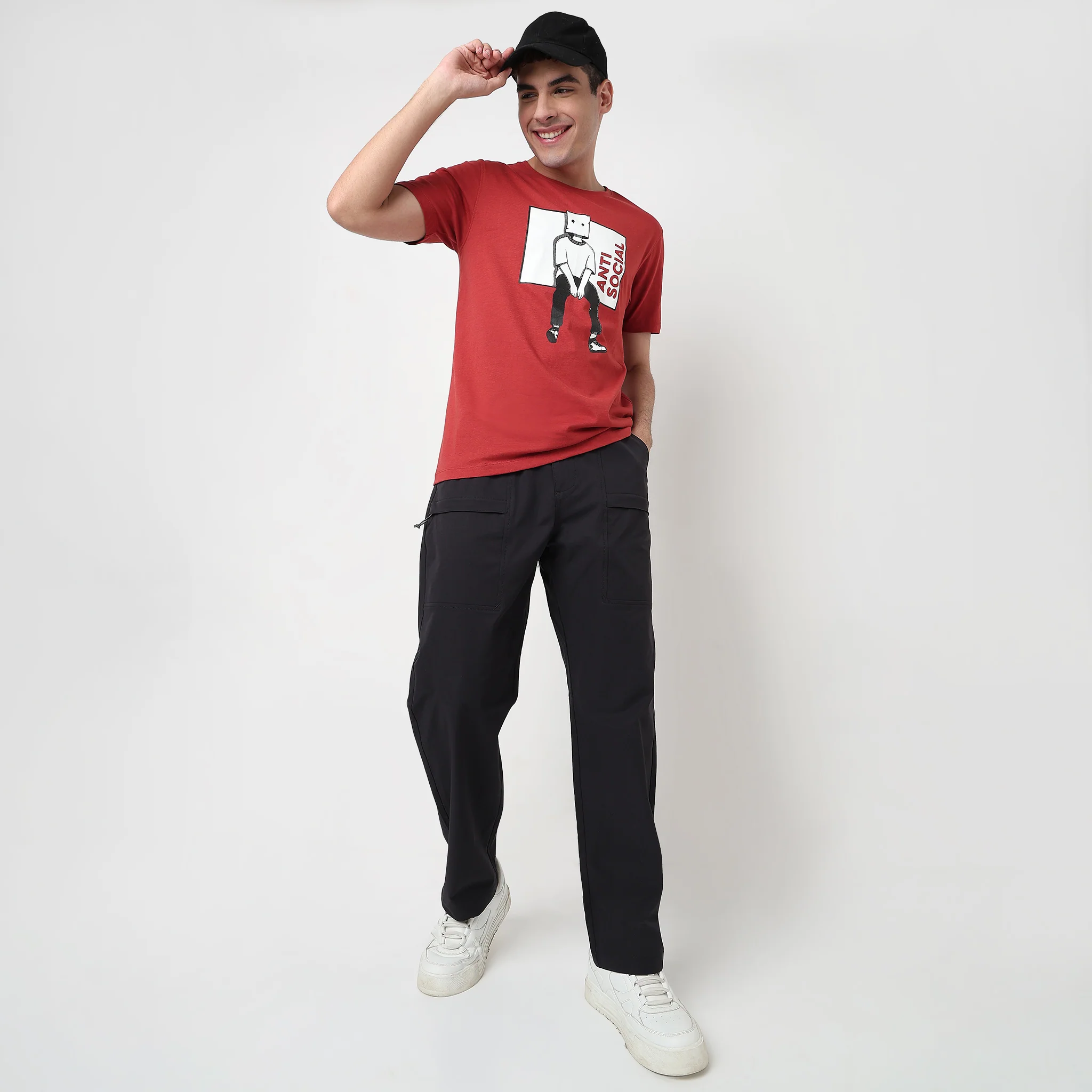 Techno Rip Stop Trek Pants With Utilitarian Details- Relaxed Fit - Image 11