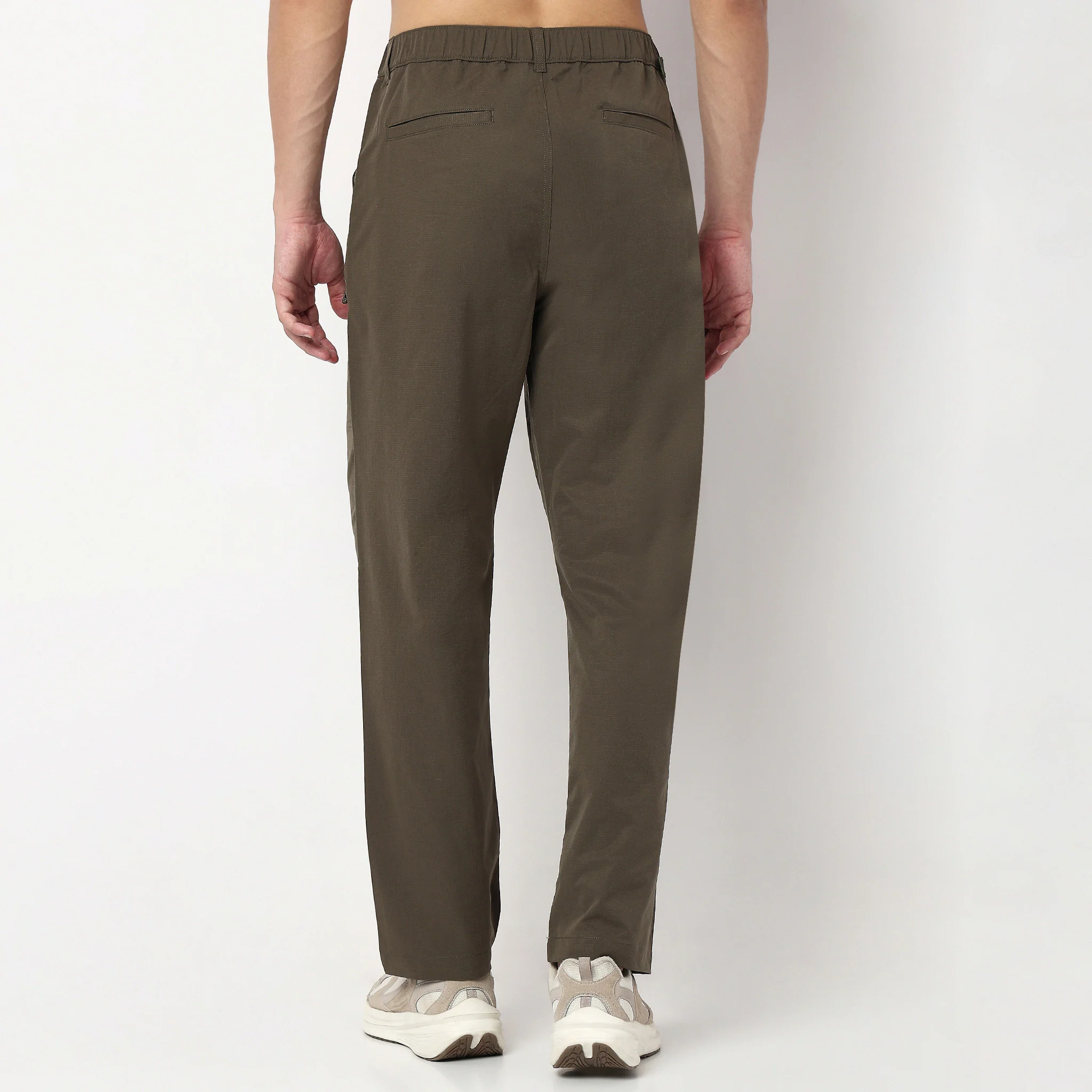 Techno Rip Stop Trek Pants With Utilitarian Details- Relaxed Fit - Image 3