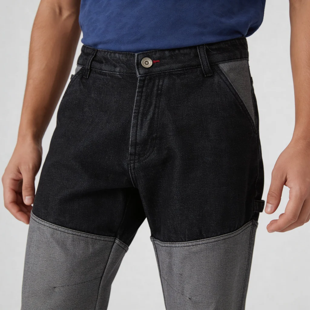 Baggy Fit Mid Rise K Denim - Image 4