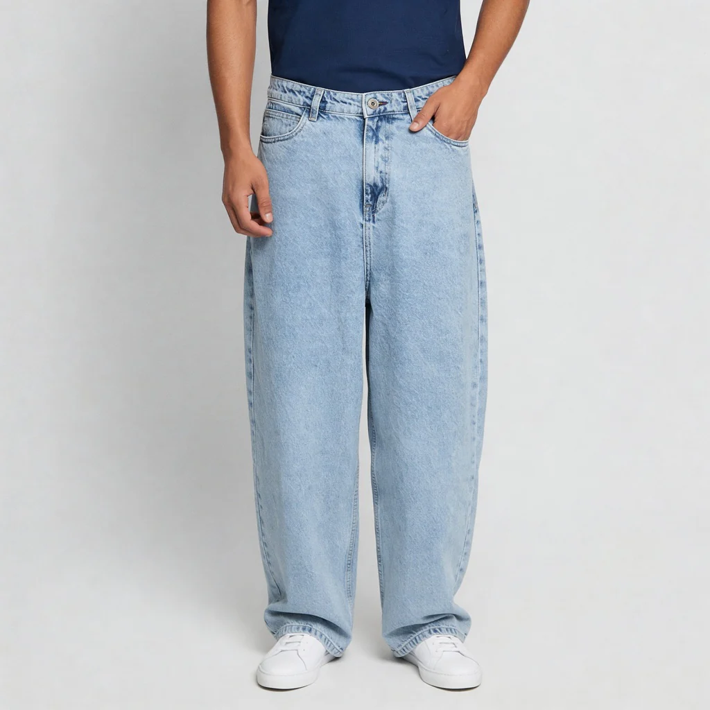 Barrel Fit High Rise K Denim - Image 2