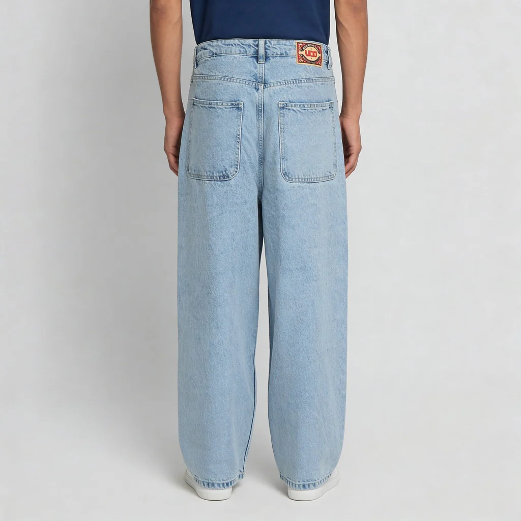Barrel Fit High Rise K Denim - Image 3