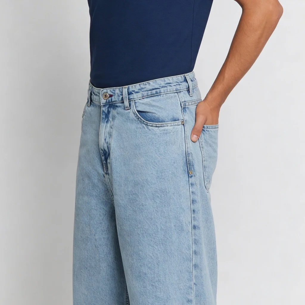 Barrel Fit High Rise K Denim - Image 4