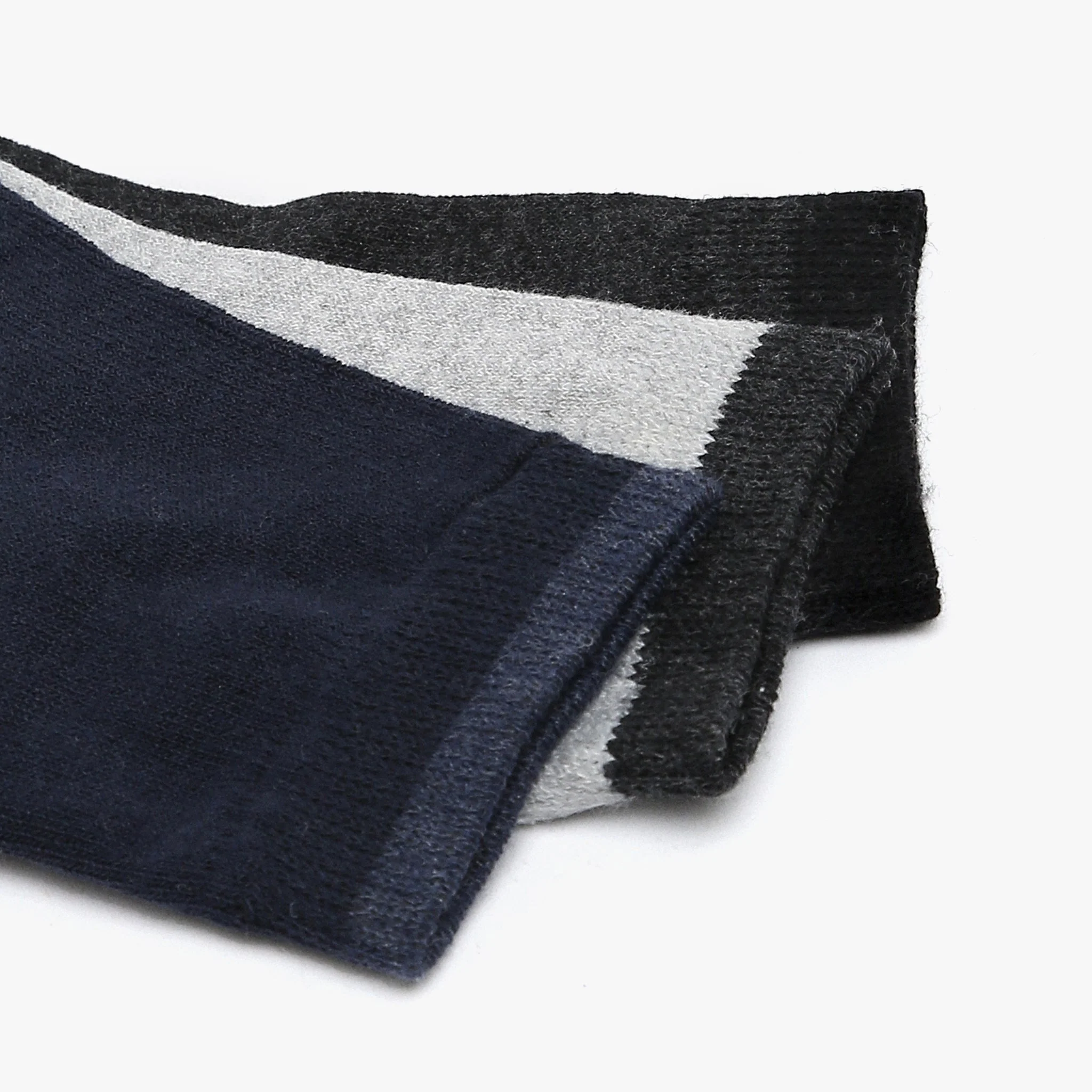 Men Assorted Free Size Socks (Pack of 3) - Image 5