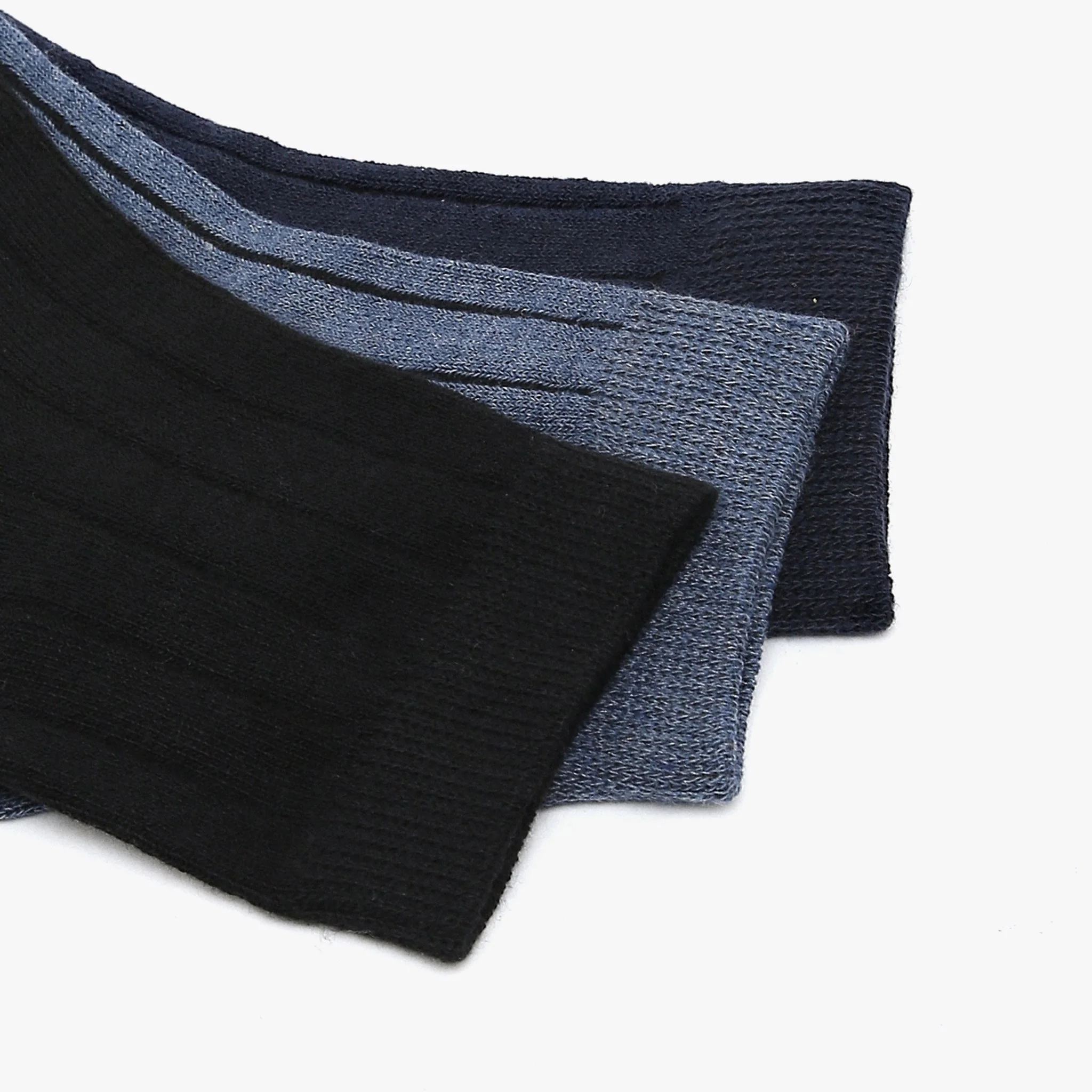 Men Assorted Free Size Socks (Pack of 3) - Image 5