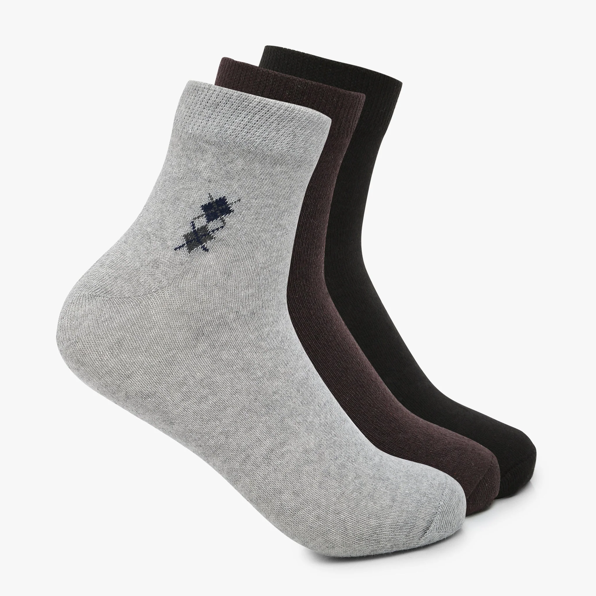 Mens Value Pack Free Size Socks (Pack of 3)