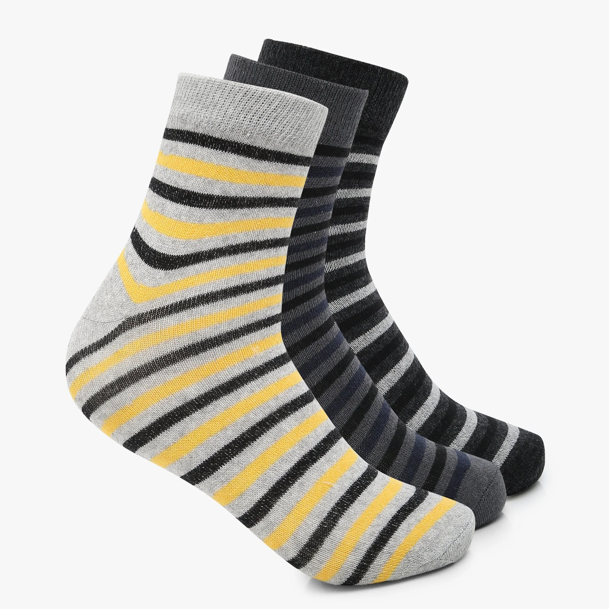 Mens Assorted Free Size Socks (Pack of 3)