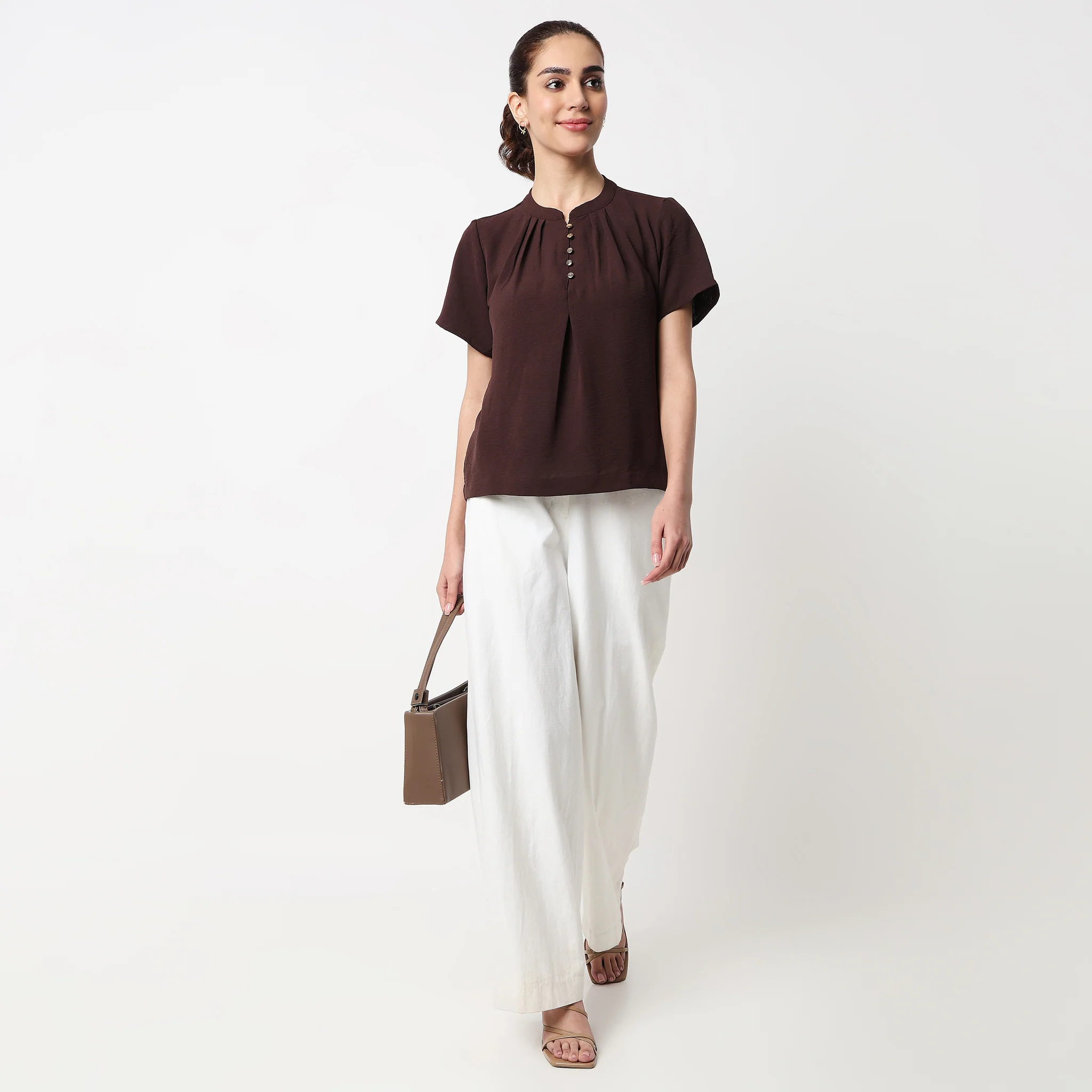 Band Neck Solid Top - Image 6