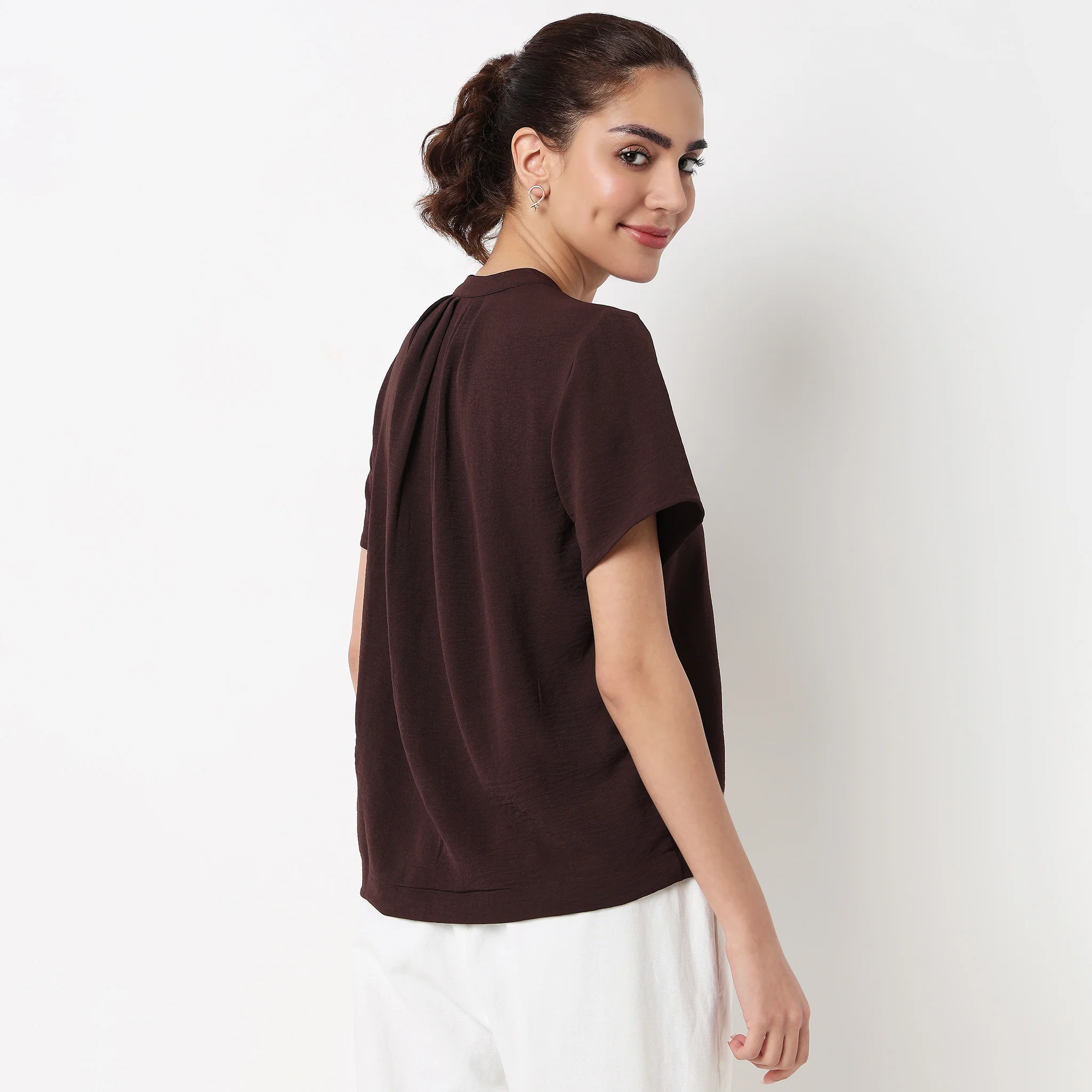 Band Neck Solid Top - Image 8
