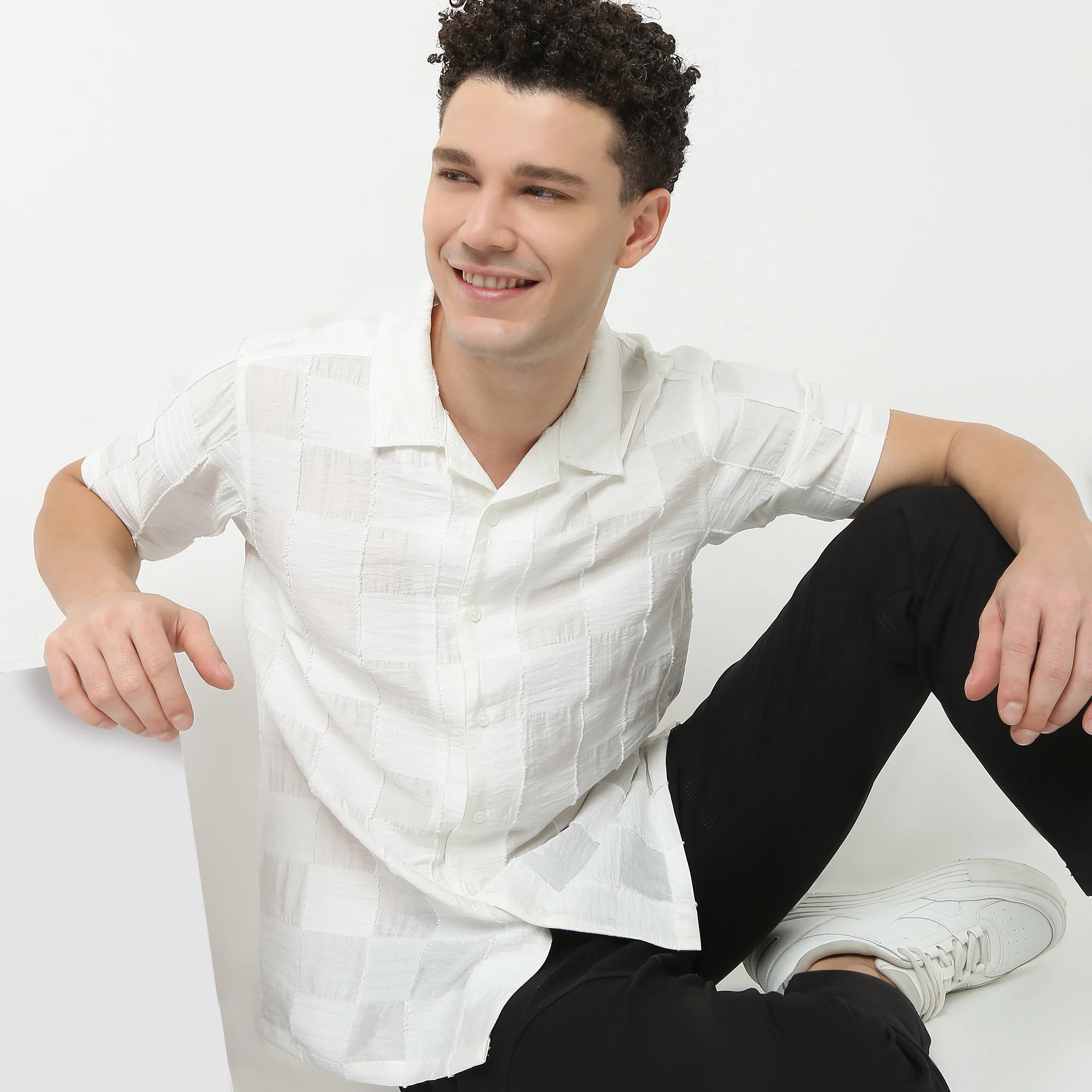 Basic Printed Mood Shirt - Image 7
