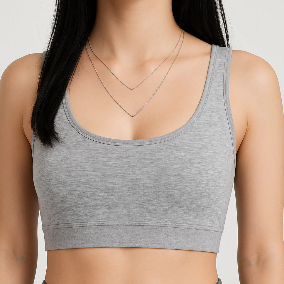Full Coverage Beginner Slip-On Bra - Image 10