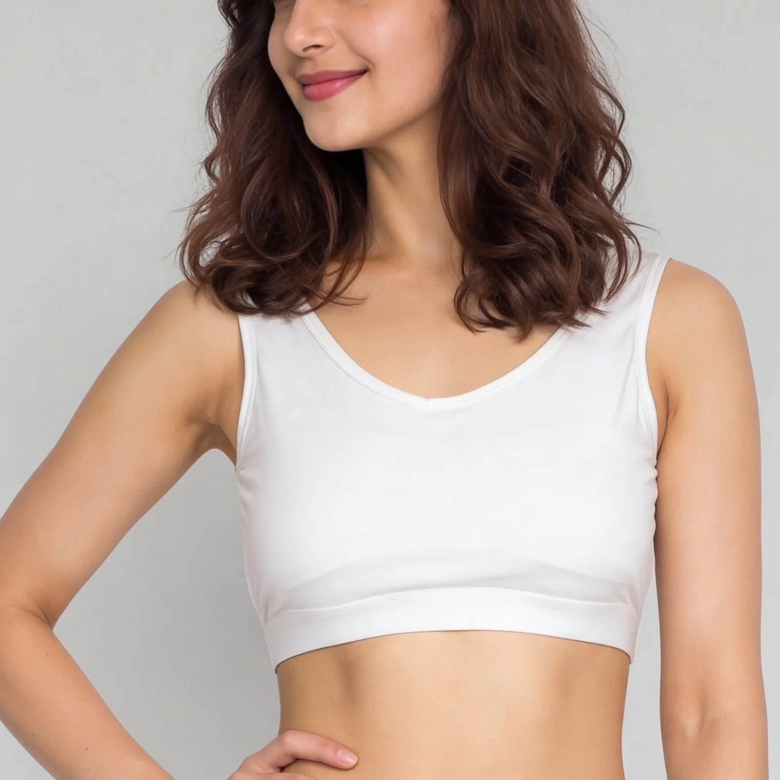 Full Coverage Beginner Slip-On Bra - Image 16