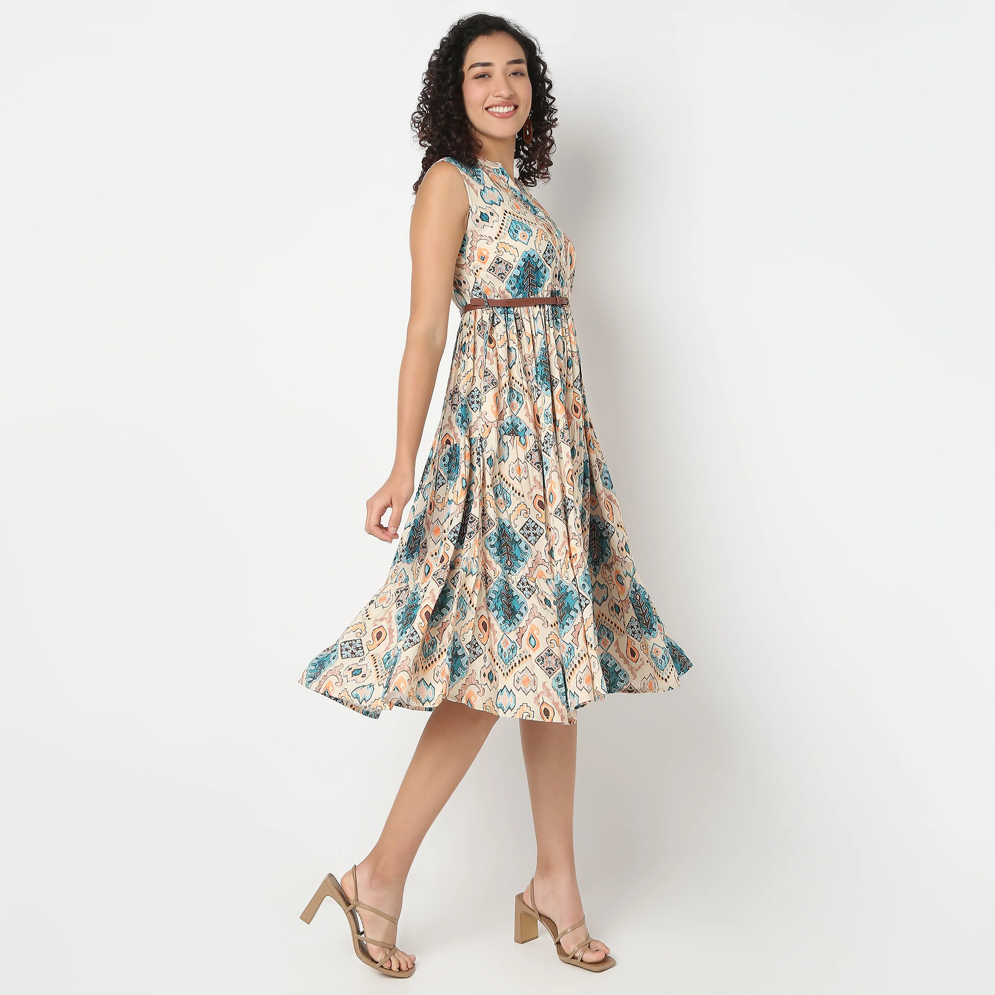 Belted Shirt Dress
