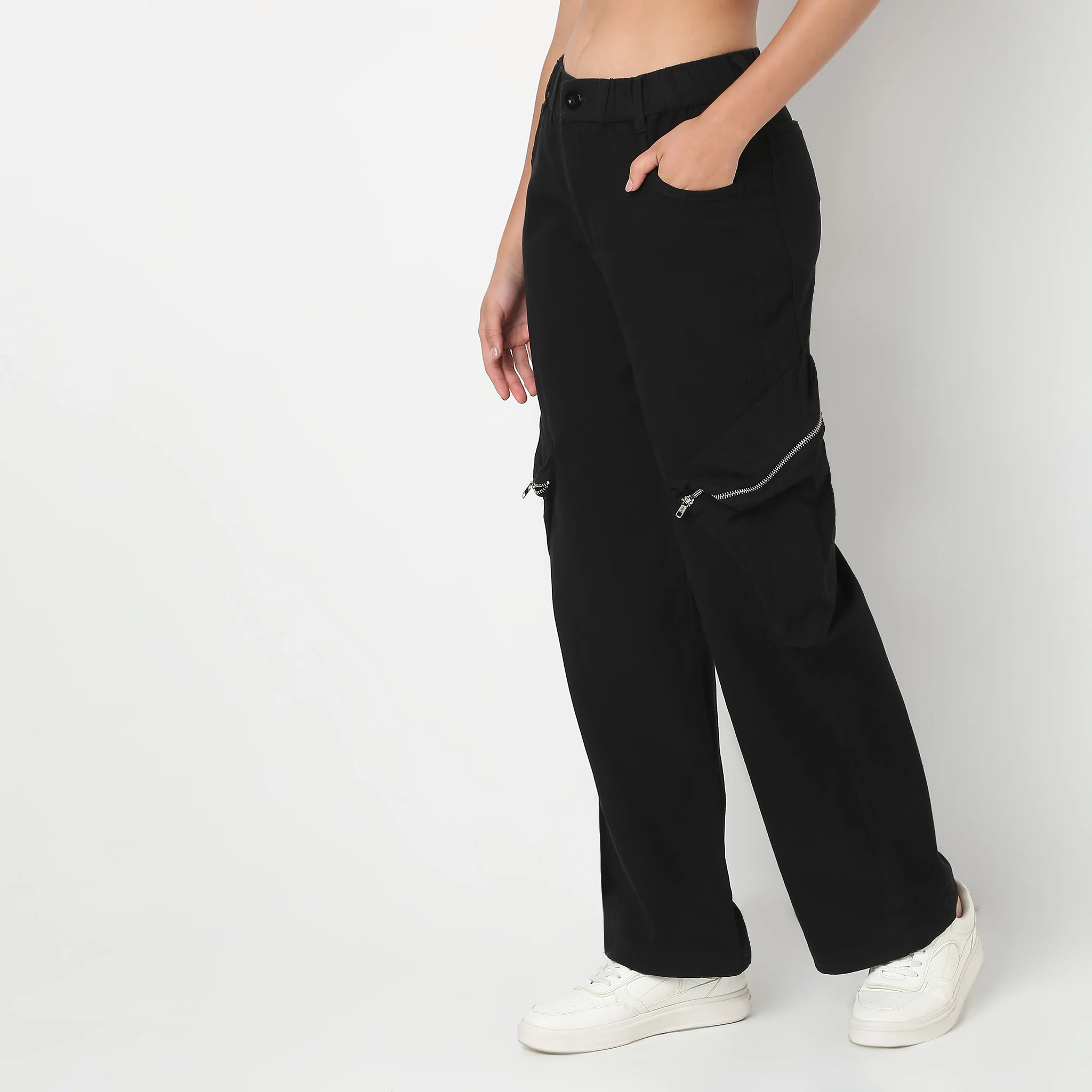 Betty Fashion Pant With Patch Pockets - Image 5