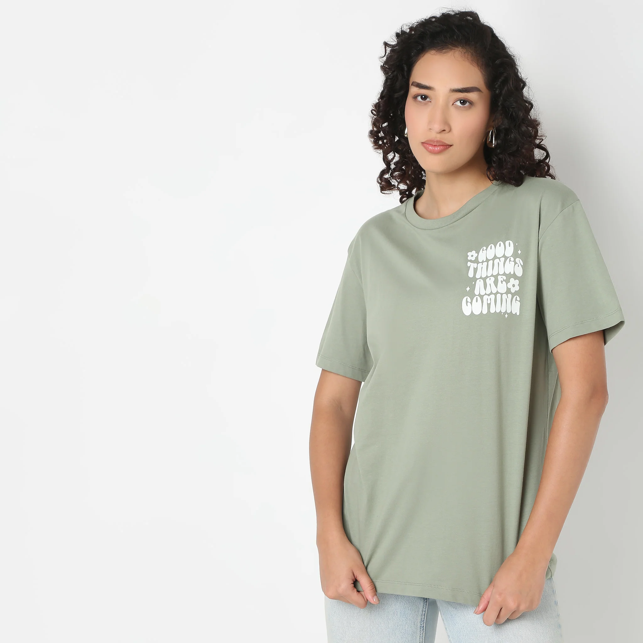 Betty Front Print Graphic Tee - Image 3