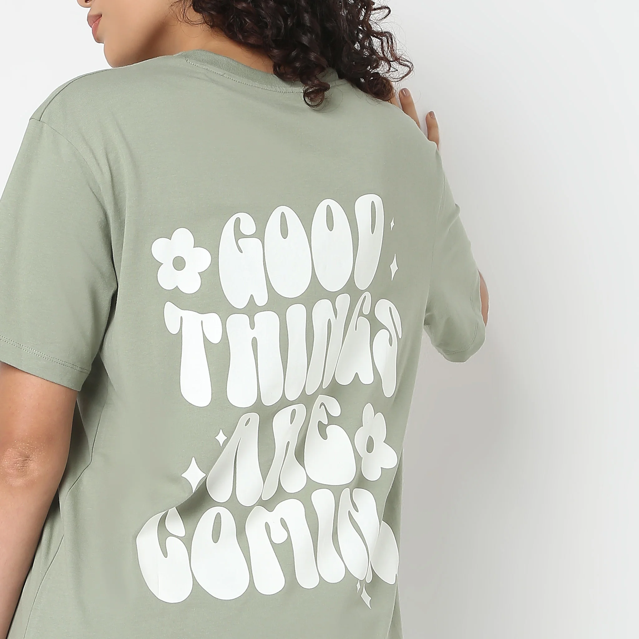 Betty Front Print Graphic Tee - Image 4