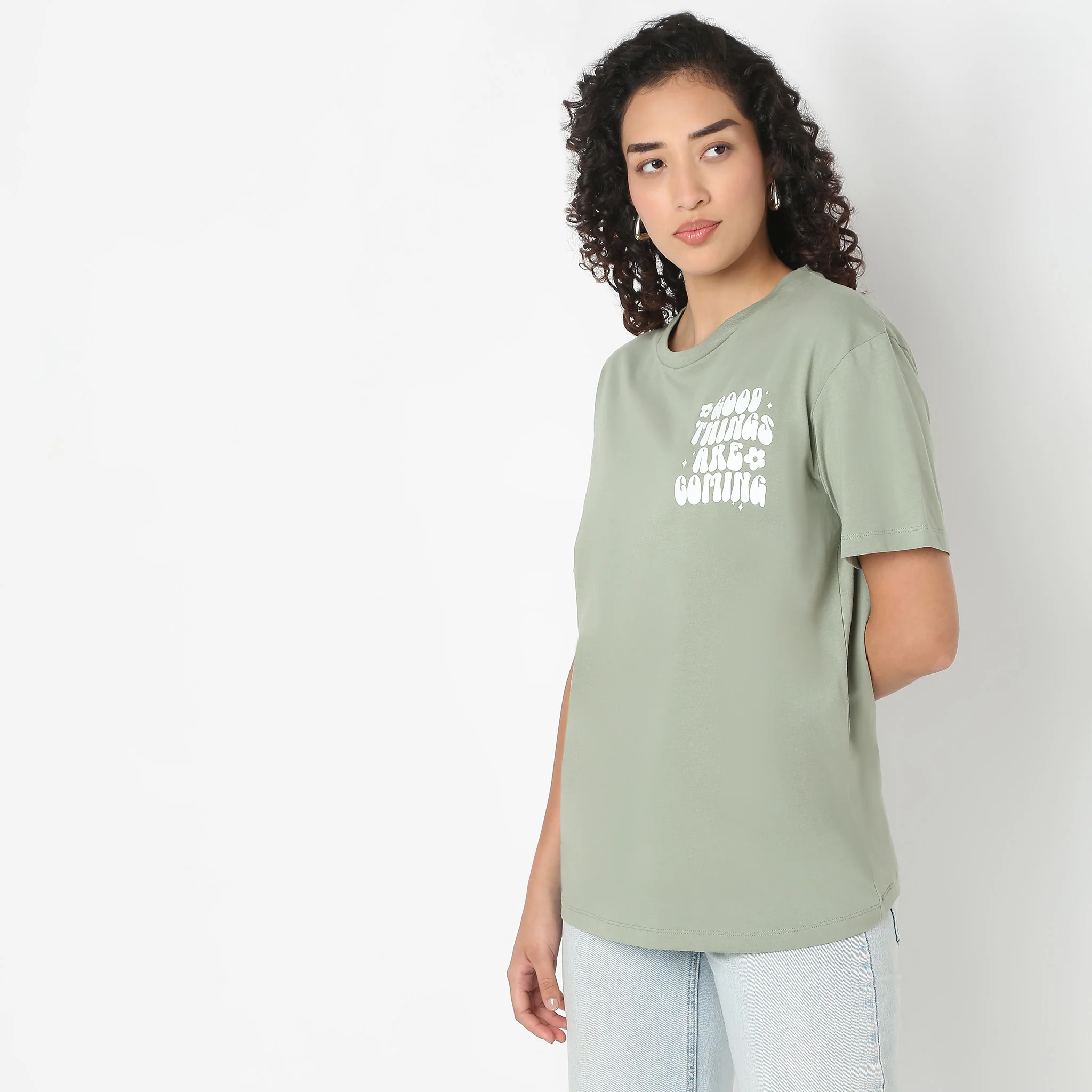Betty Front Print Graphic Tee - Image 5
