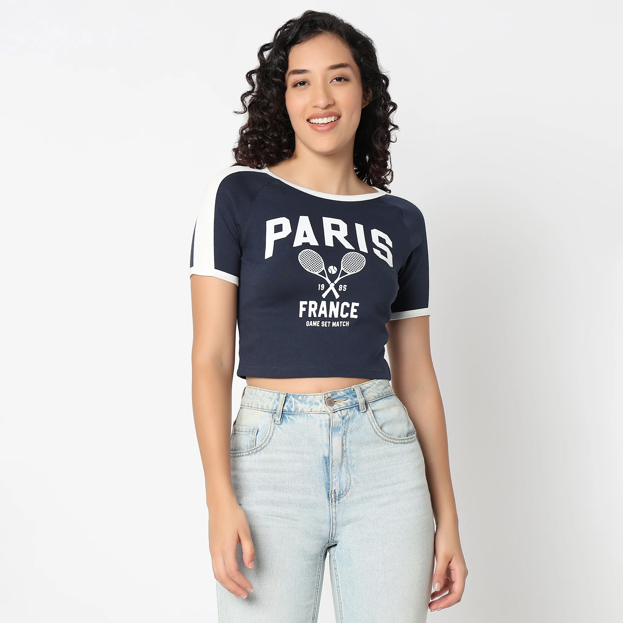Betty Graphic T-Shirt With Front Graphic Print - Image 2