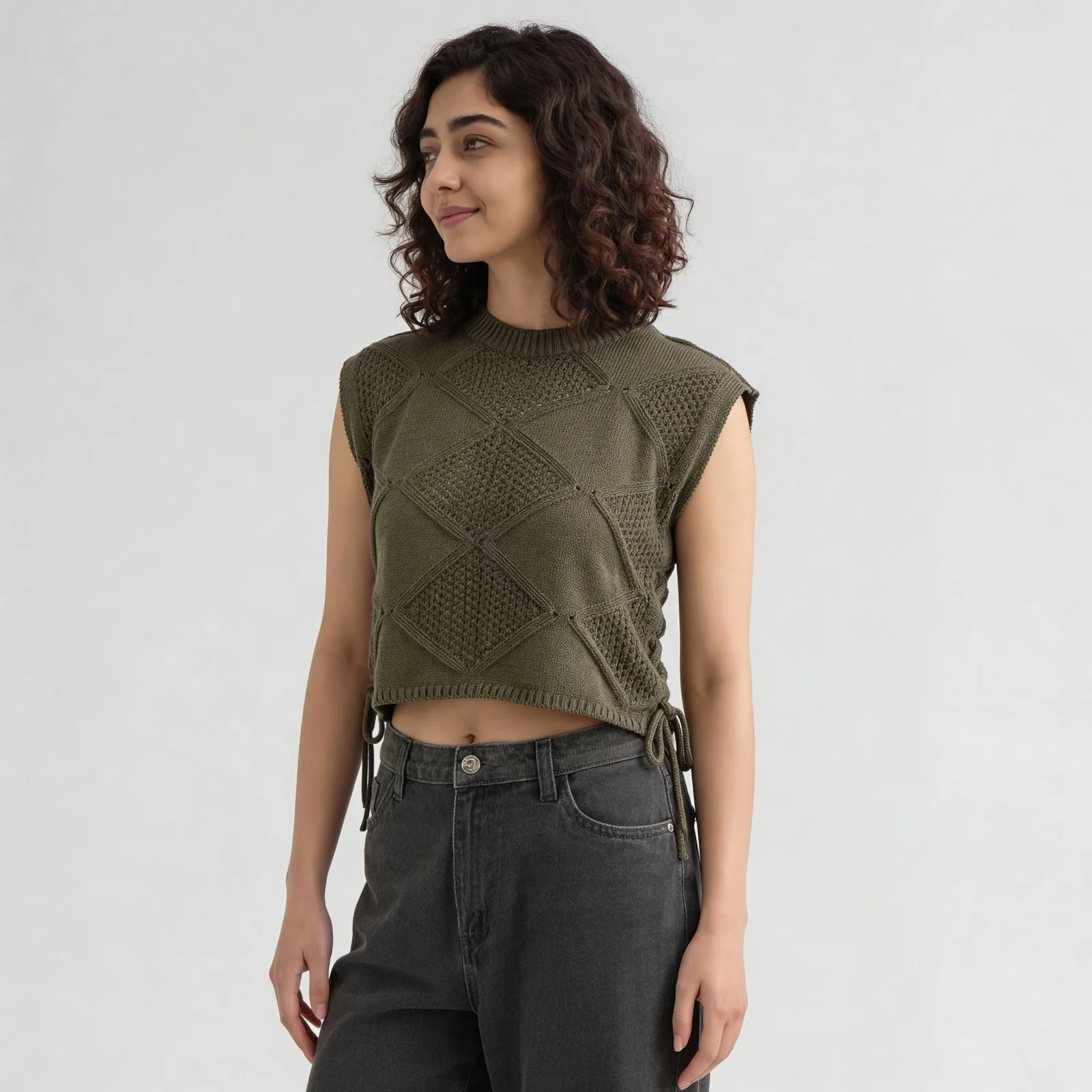 Betty Relaxed Fit Fashion T-Shirt With Extended Sleeves - Image 10