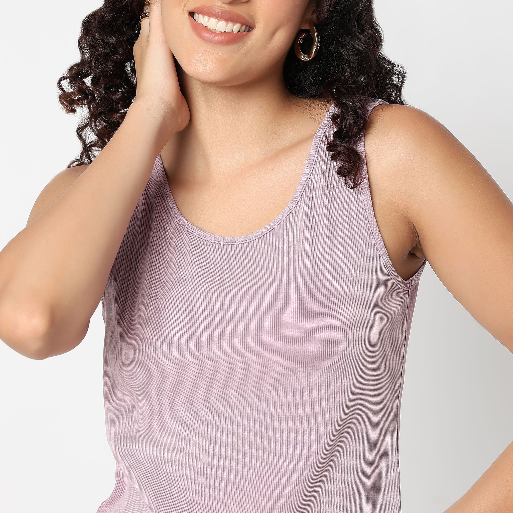 Sleeveless Crop T-Shirt - Image 4