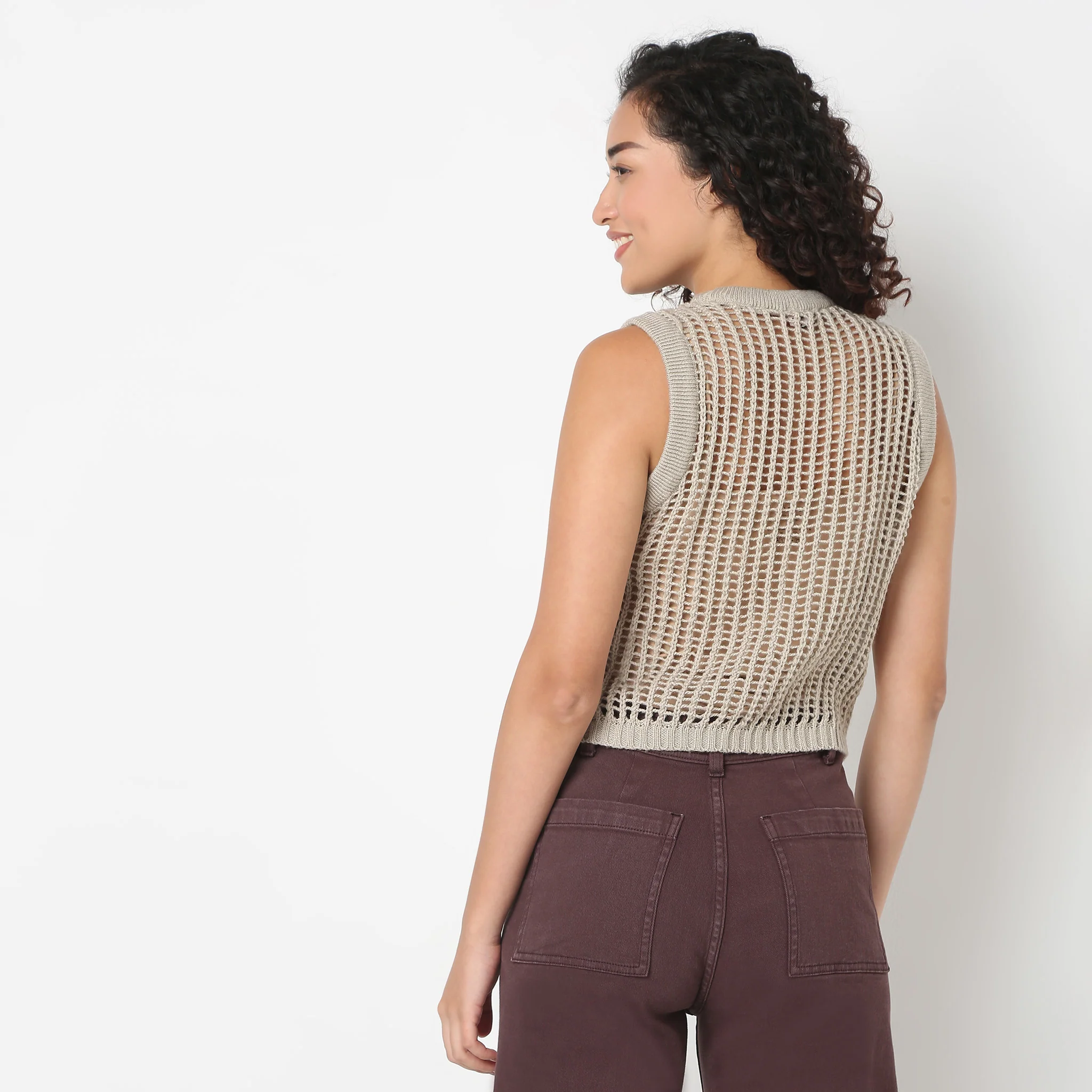 Betty Sleeveless Fashion Tee - Image 3