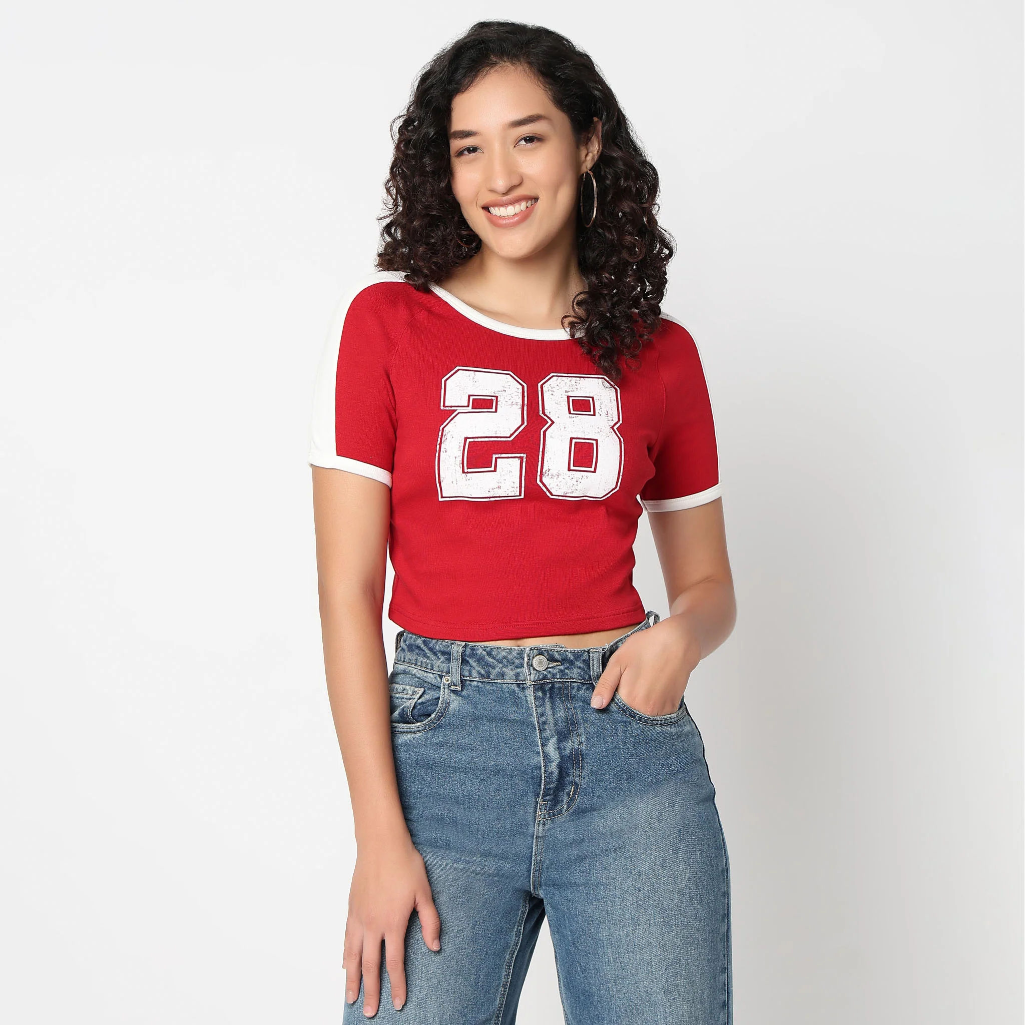 Betty T-Shirt With Front Graphic Print - Image 2