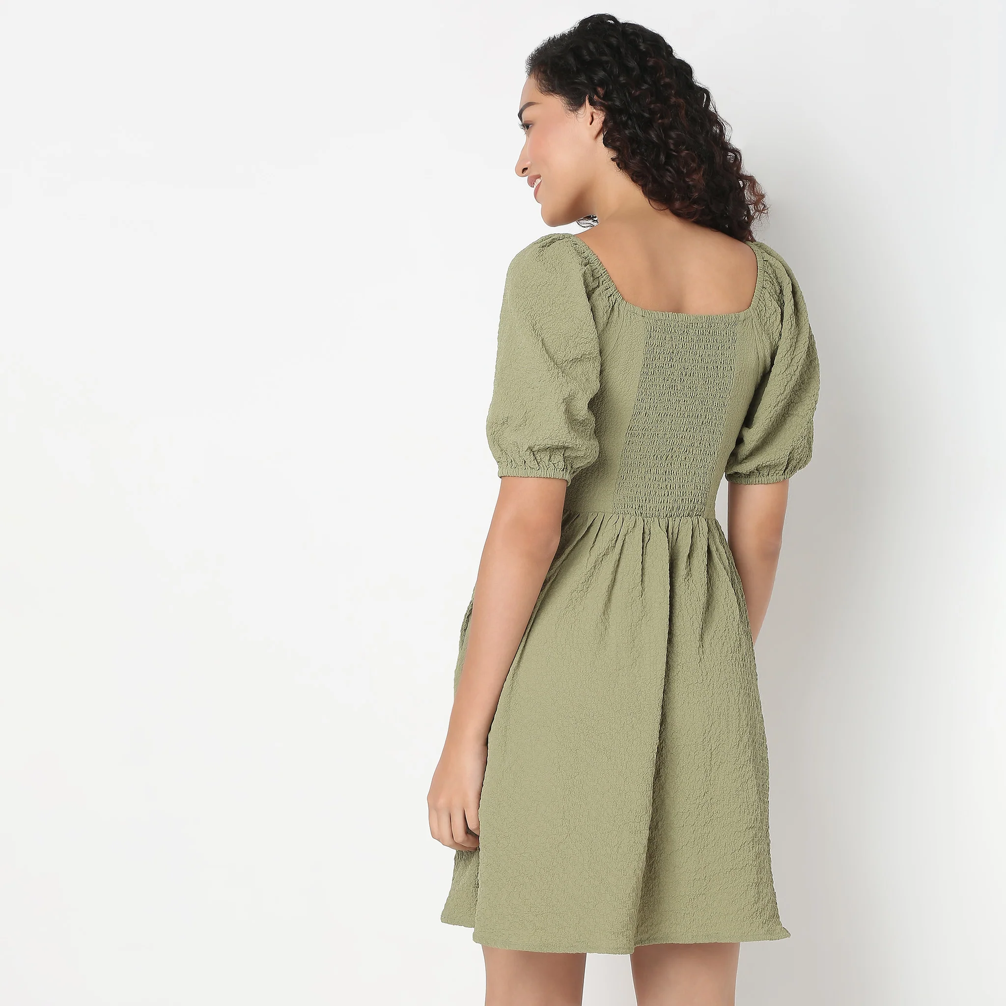 Betty Trendy Flare Dress - Image 3
