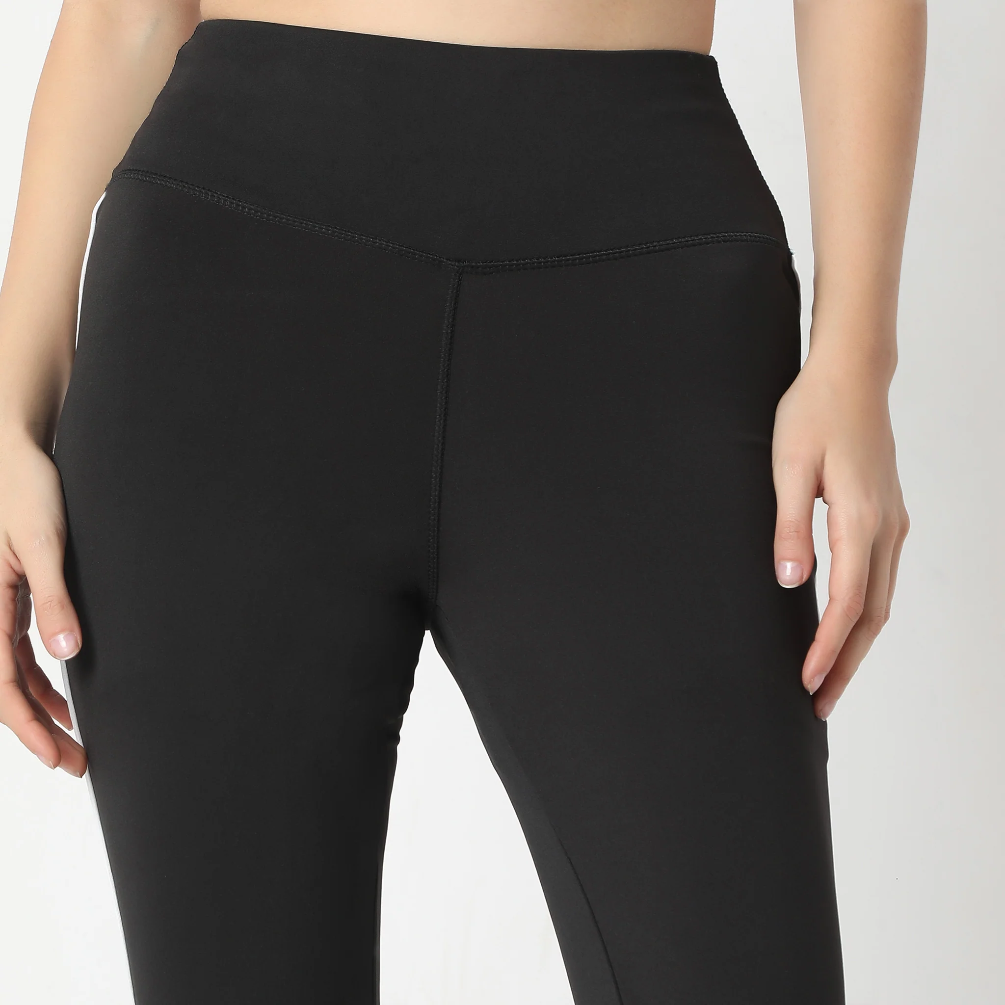 Boot Cut Ankle Length High Rise Leggings - Image 4