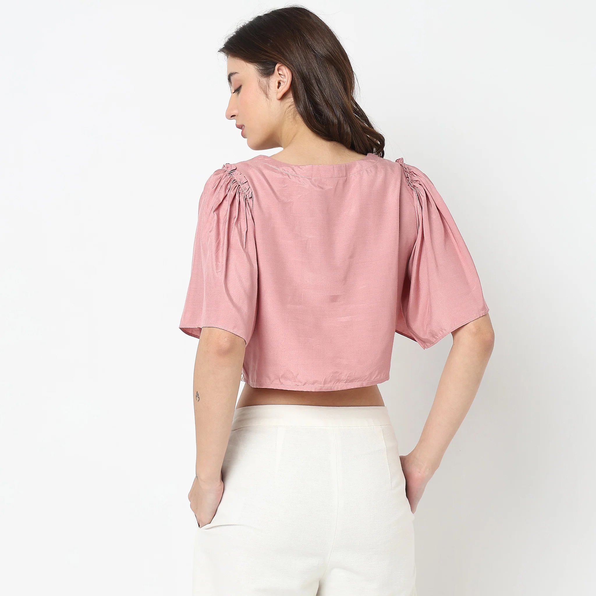 Boxy Fit Embellished Top - Image 3